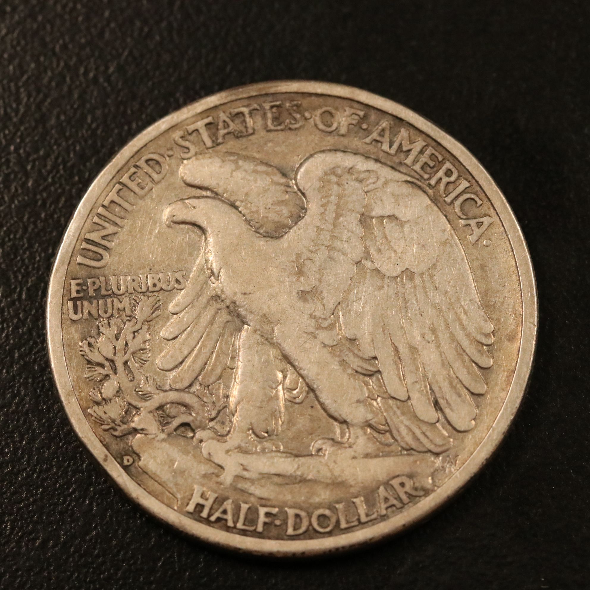 Key Date 1938-D Walking Liberty Silver Half Dollar