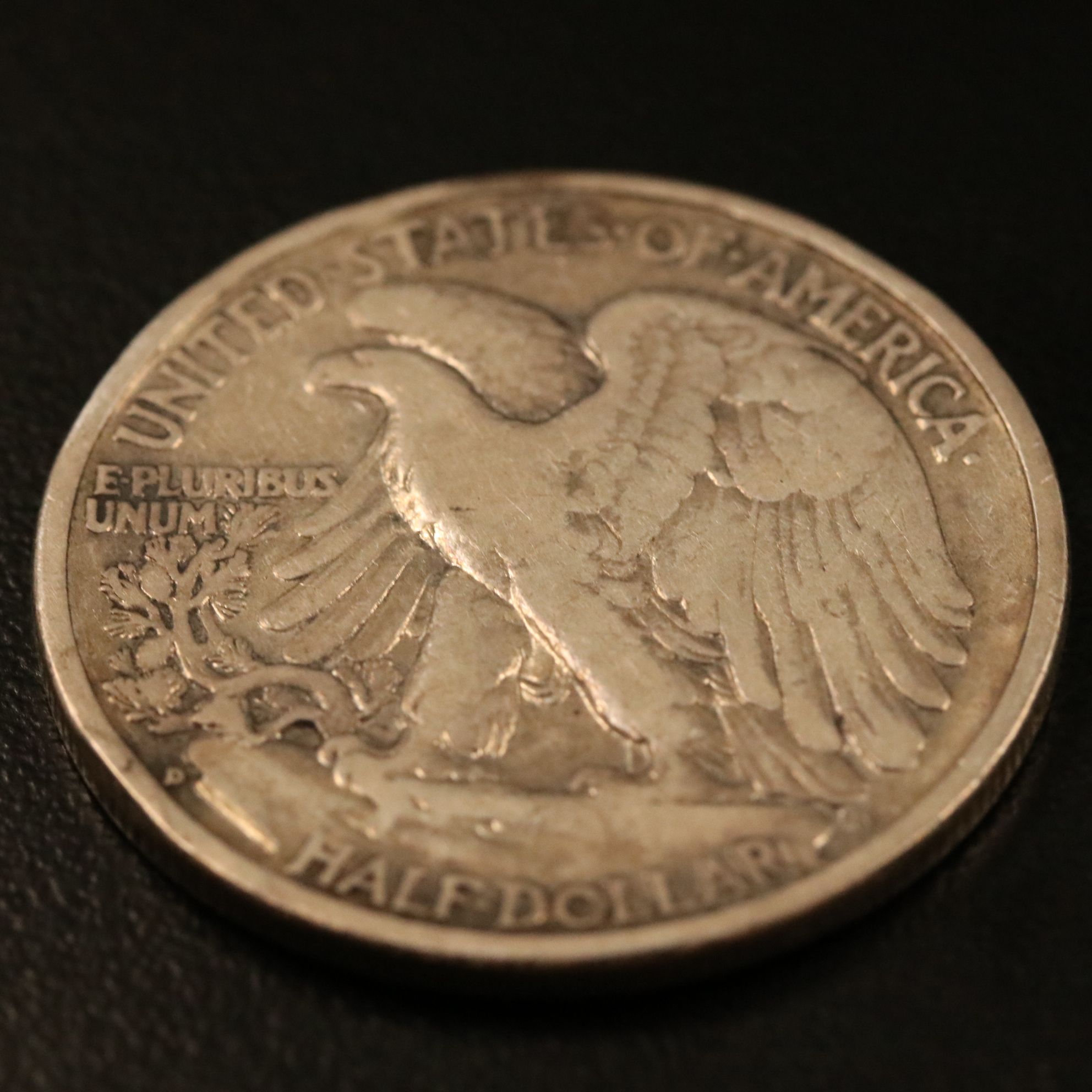 Key Date 1938-D Walking Liberty Silver Half Dollar
