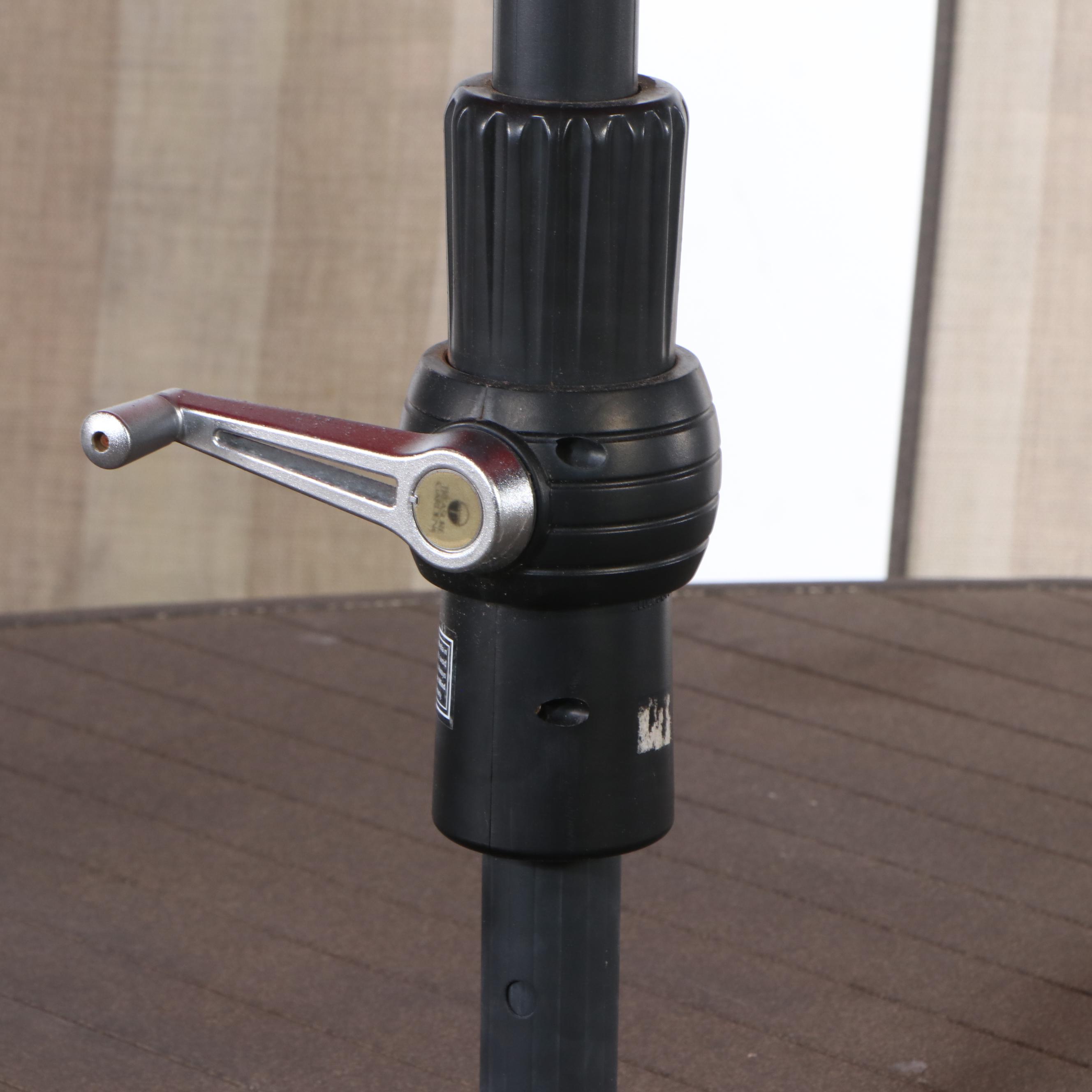 Contemporary Patio Dining Set with Umbrella