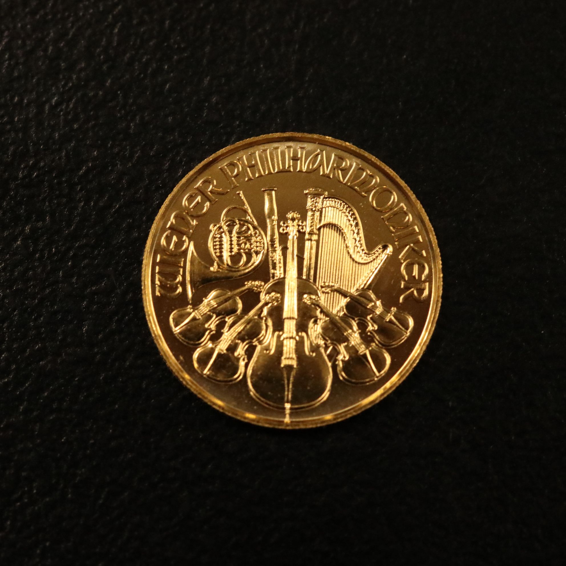 2021 Austria Four Euro 1/25ozt Gold Coin