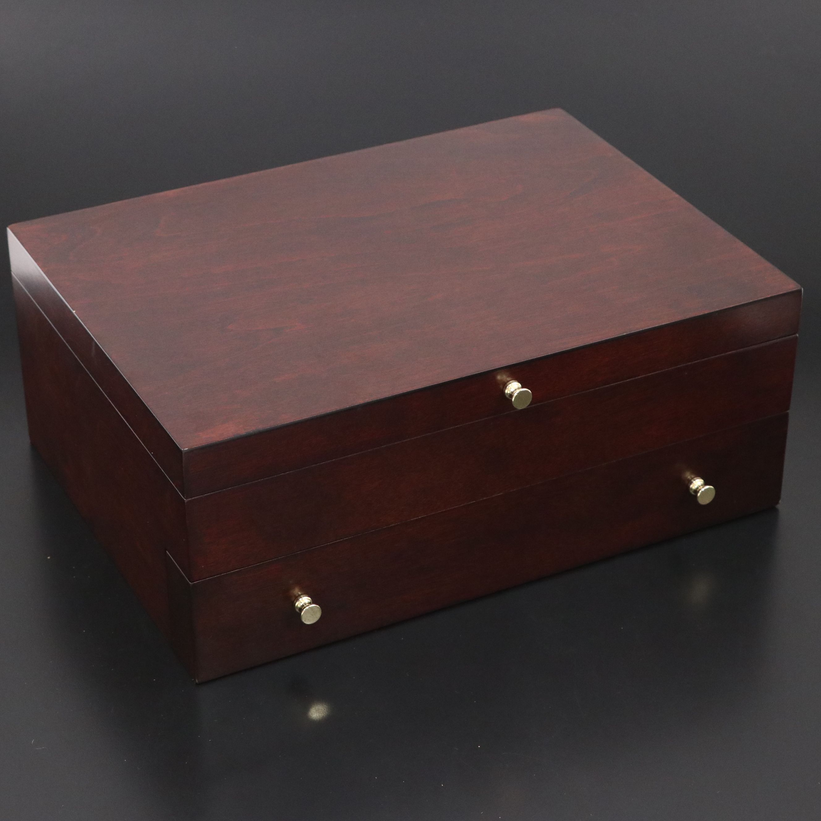 Oneida "Golden Juilliard"  Stainless Steel Flatware and Storage Case