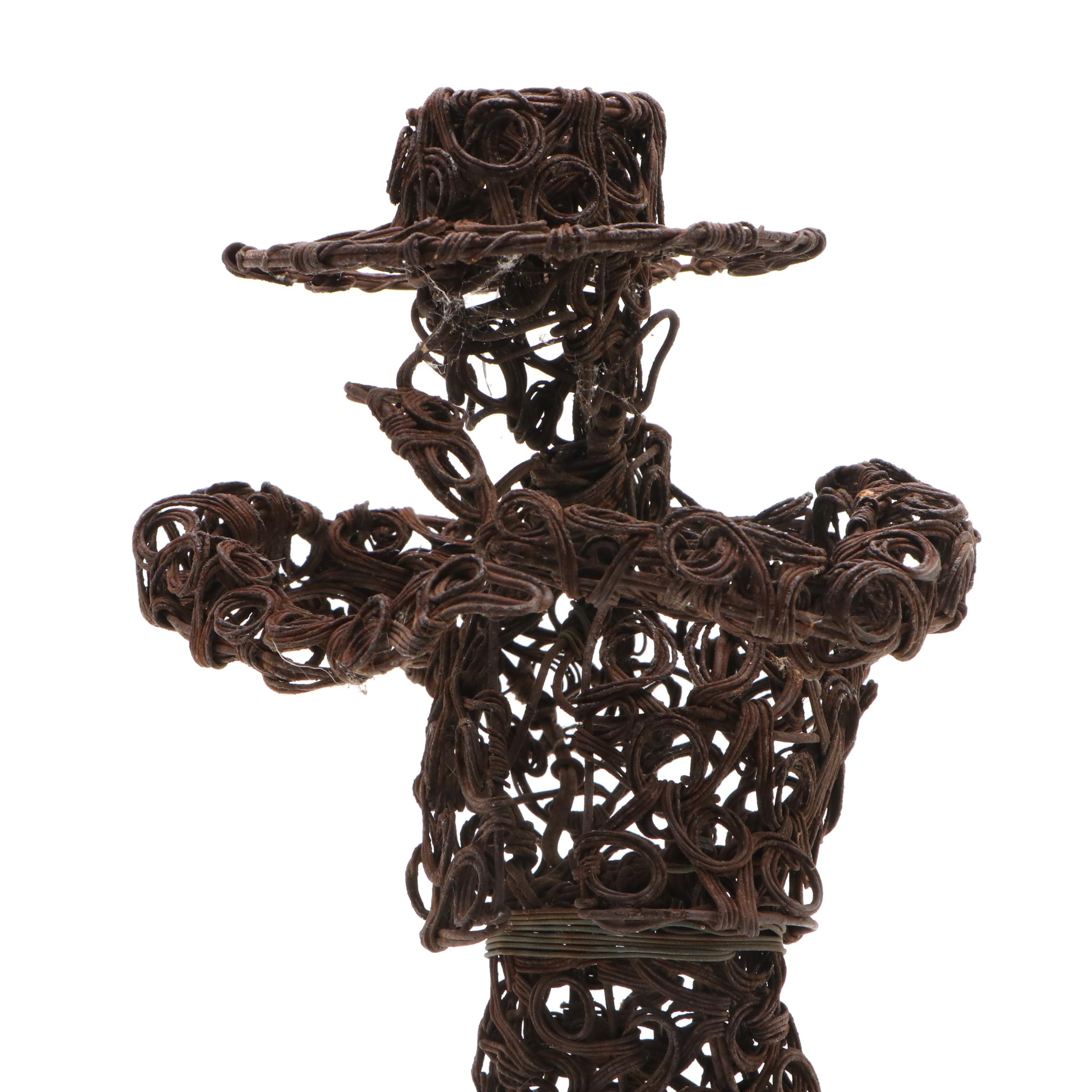 Spanish Matador Sculpted Wire Figure