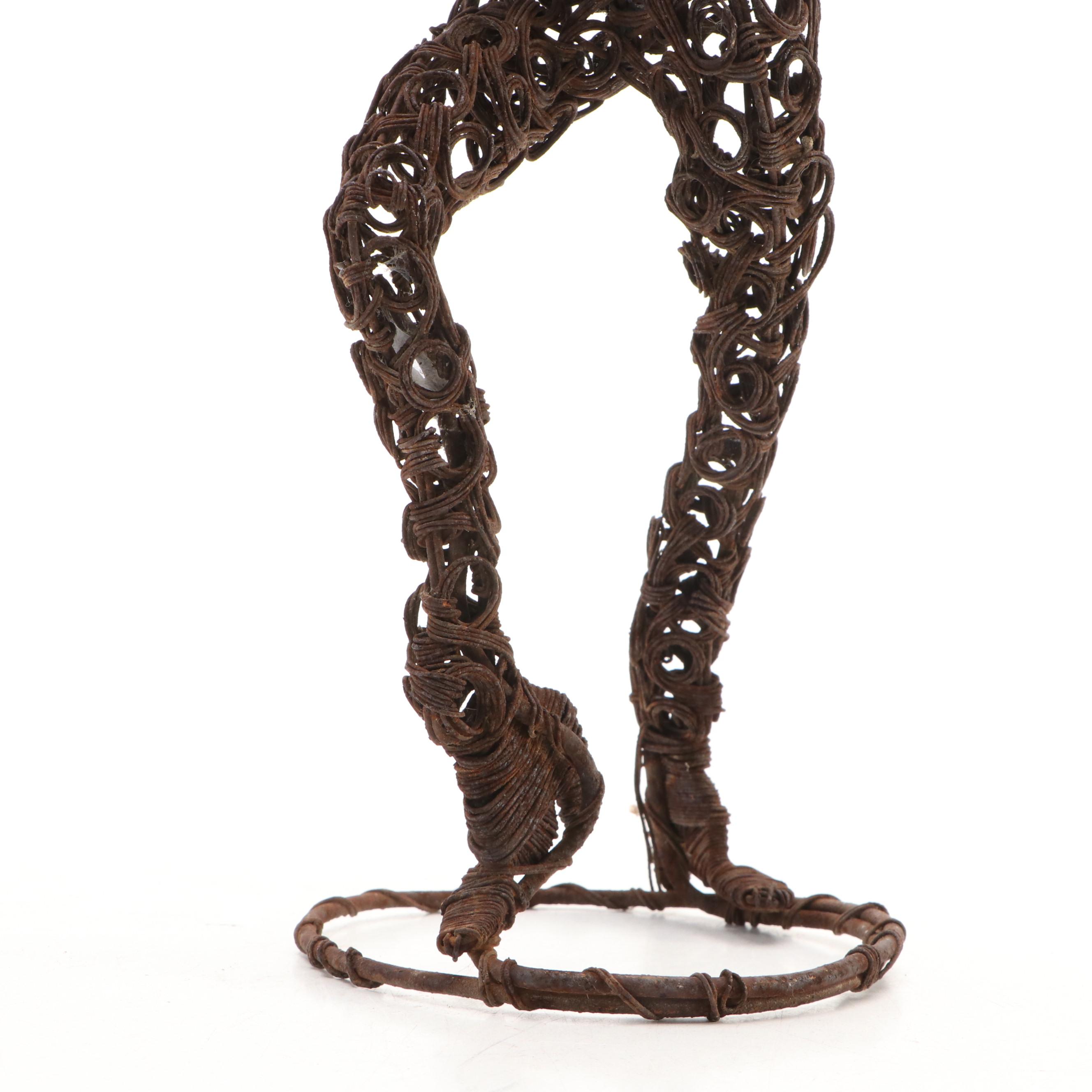 Spanish Matador Sculpted Wire Figure