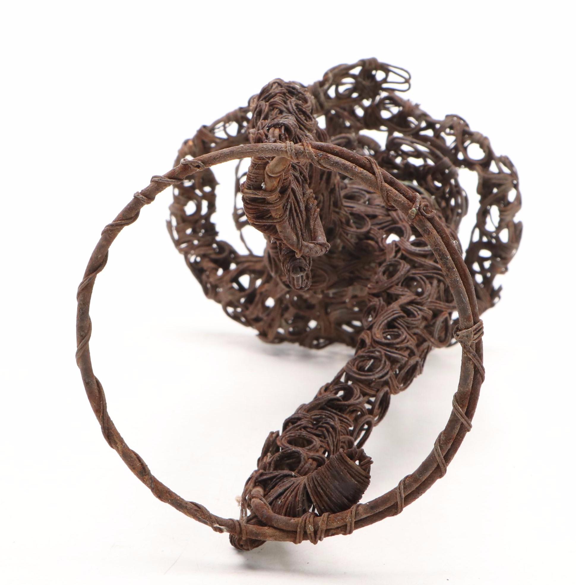 Spanish Matador Sculpted Wire Figure