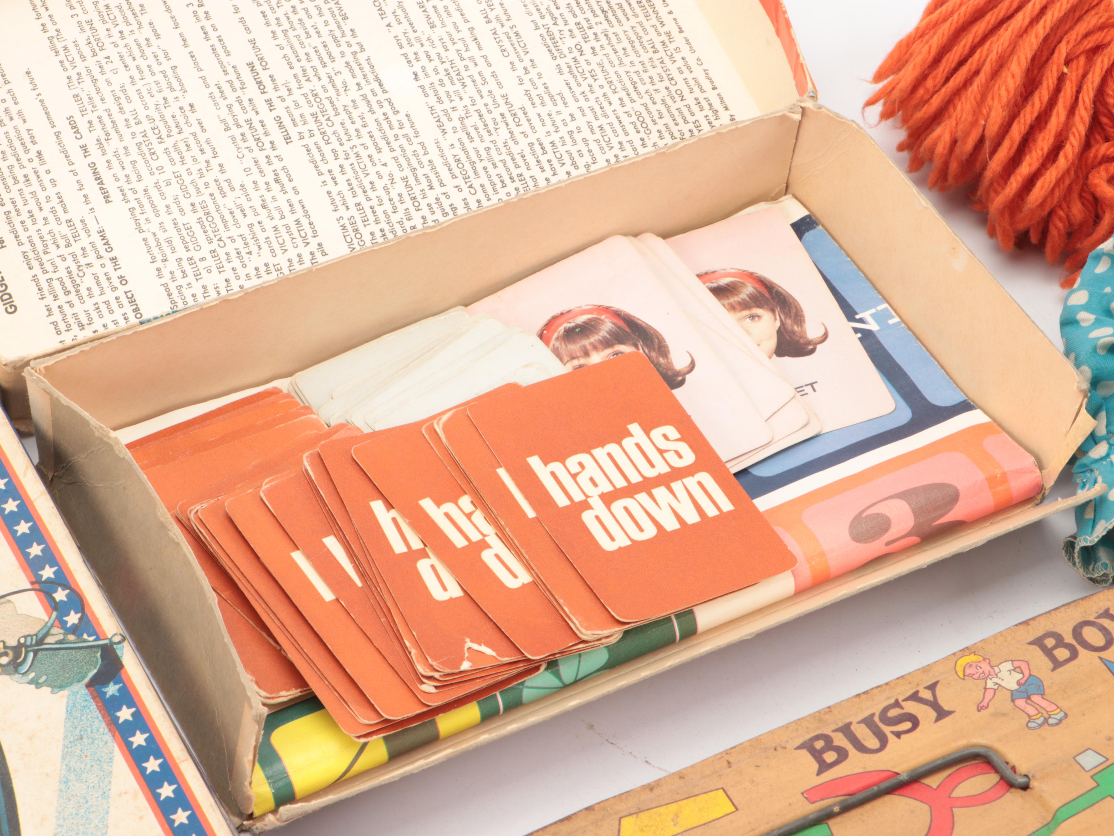 Mattel Bozo the Clown Doll and Snoopy Astronaut with Other Vintage Toys