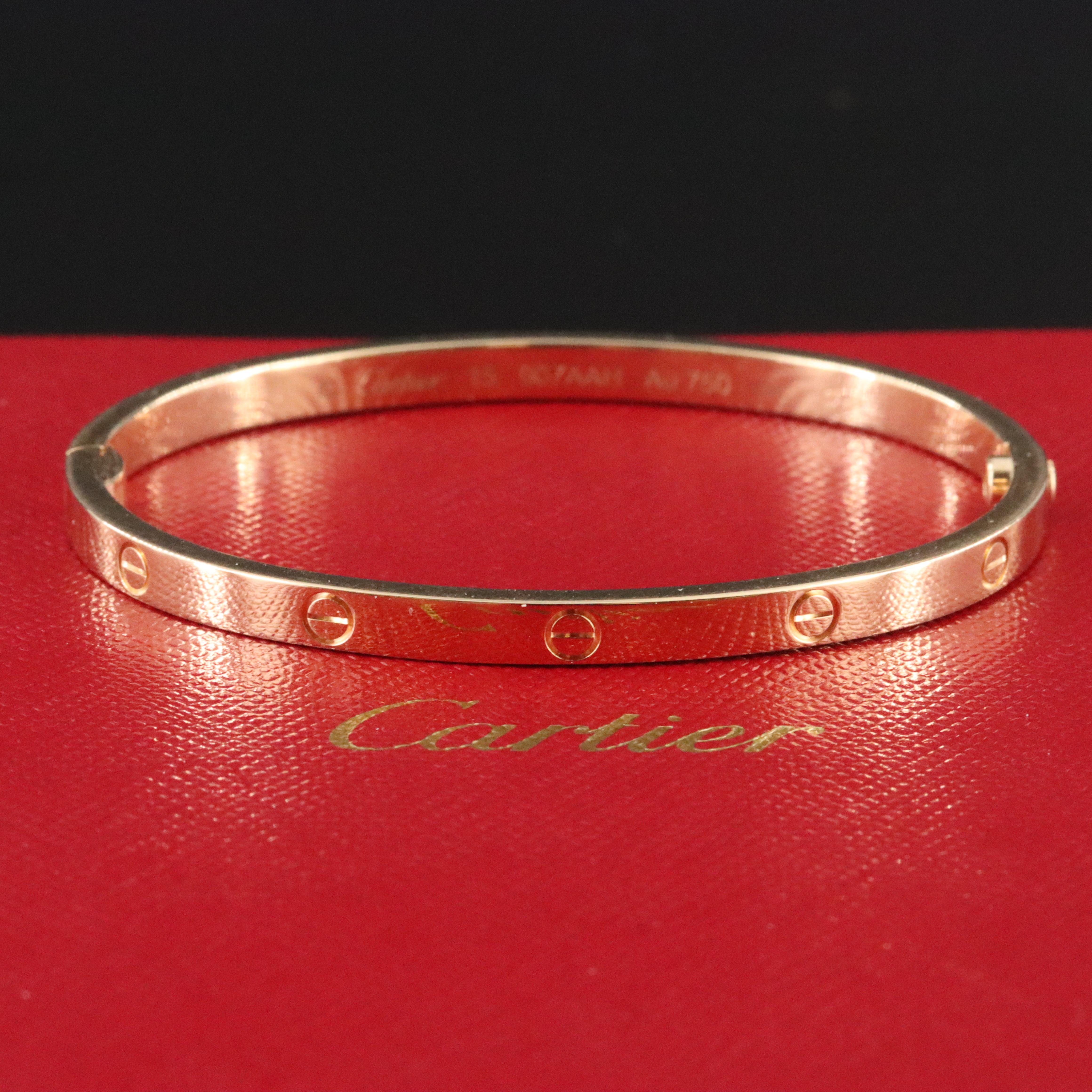 Cartier LOVE 18K Bracelet