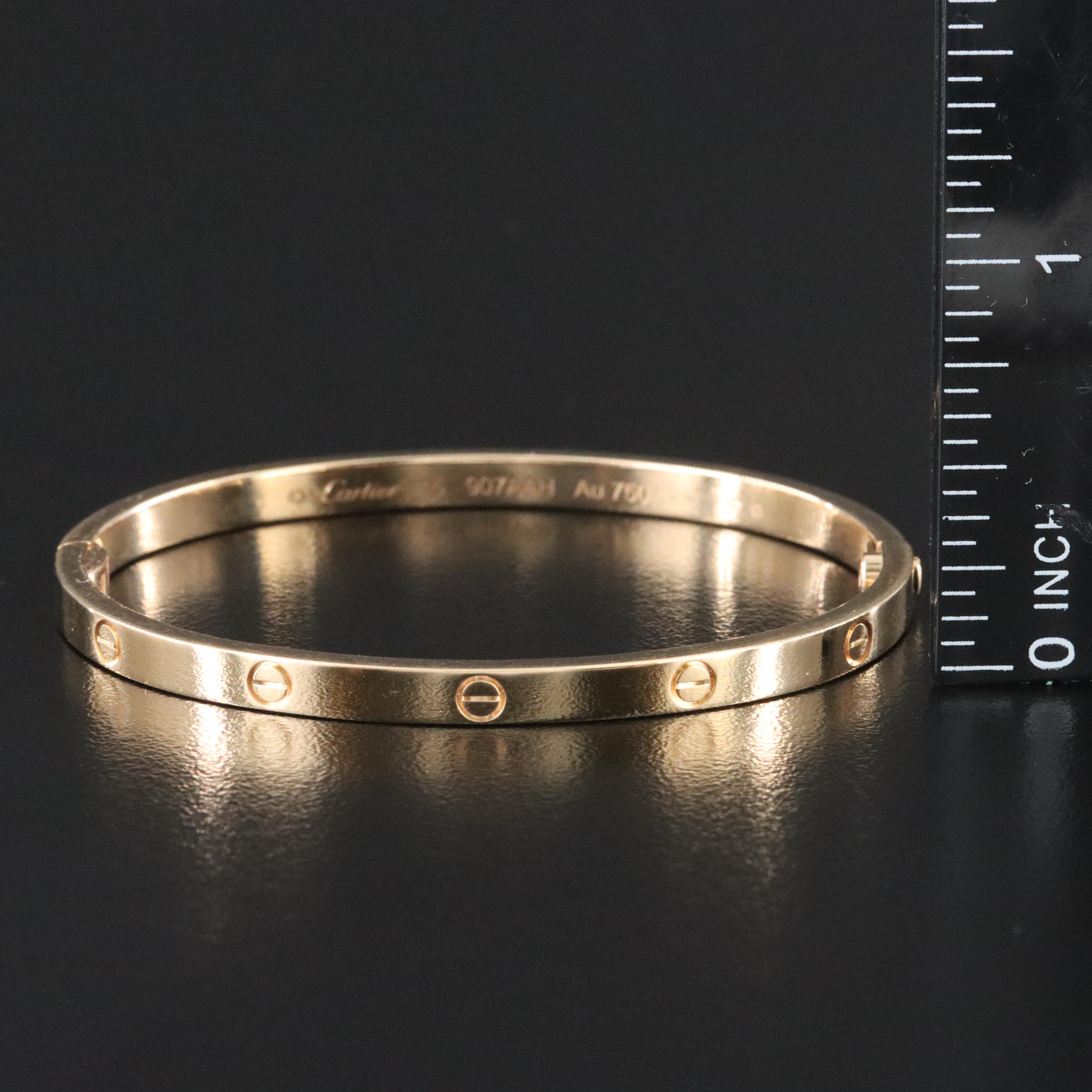 Cartier LOVE 18K Bracelet