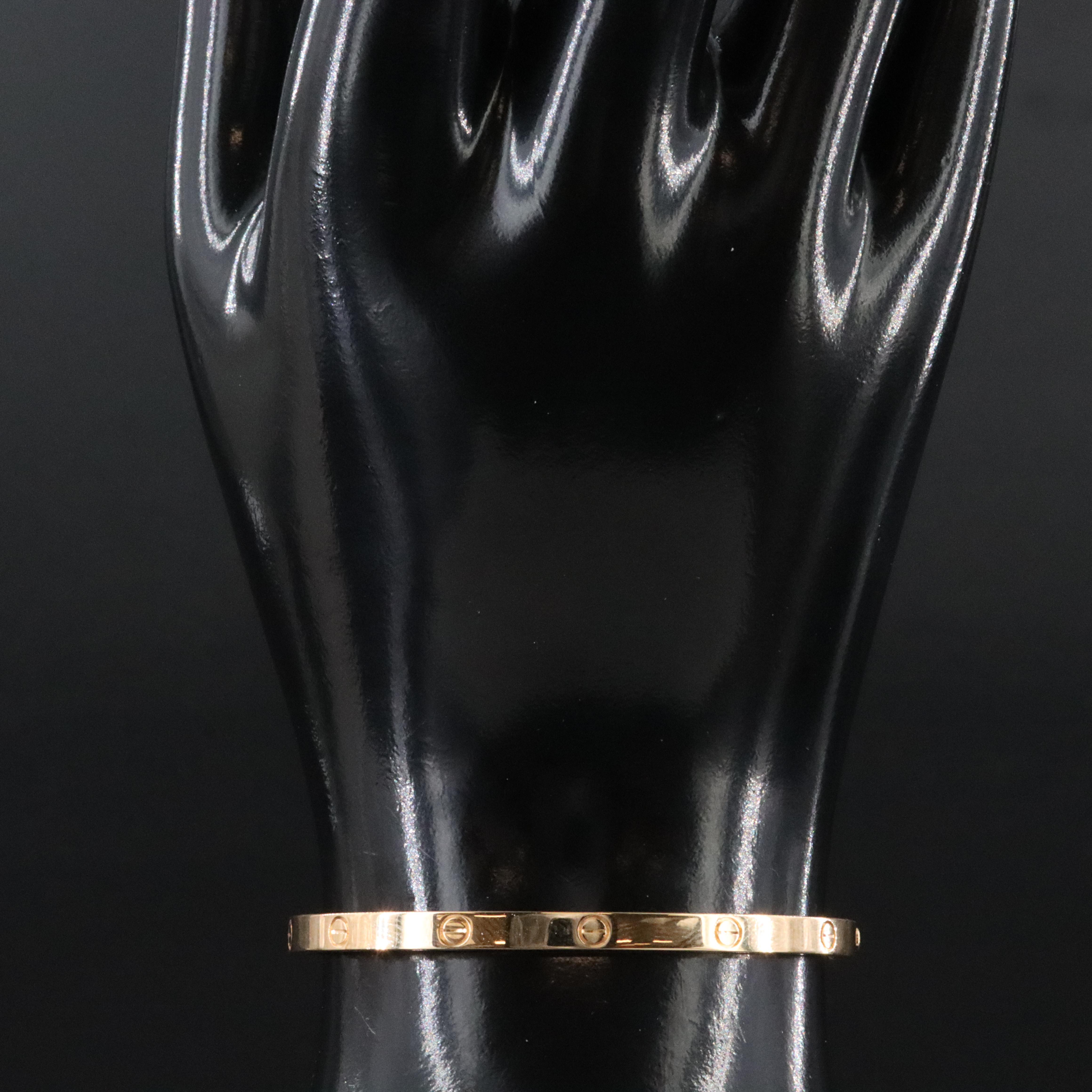 Cartier LOVE 18K Bracelet