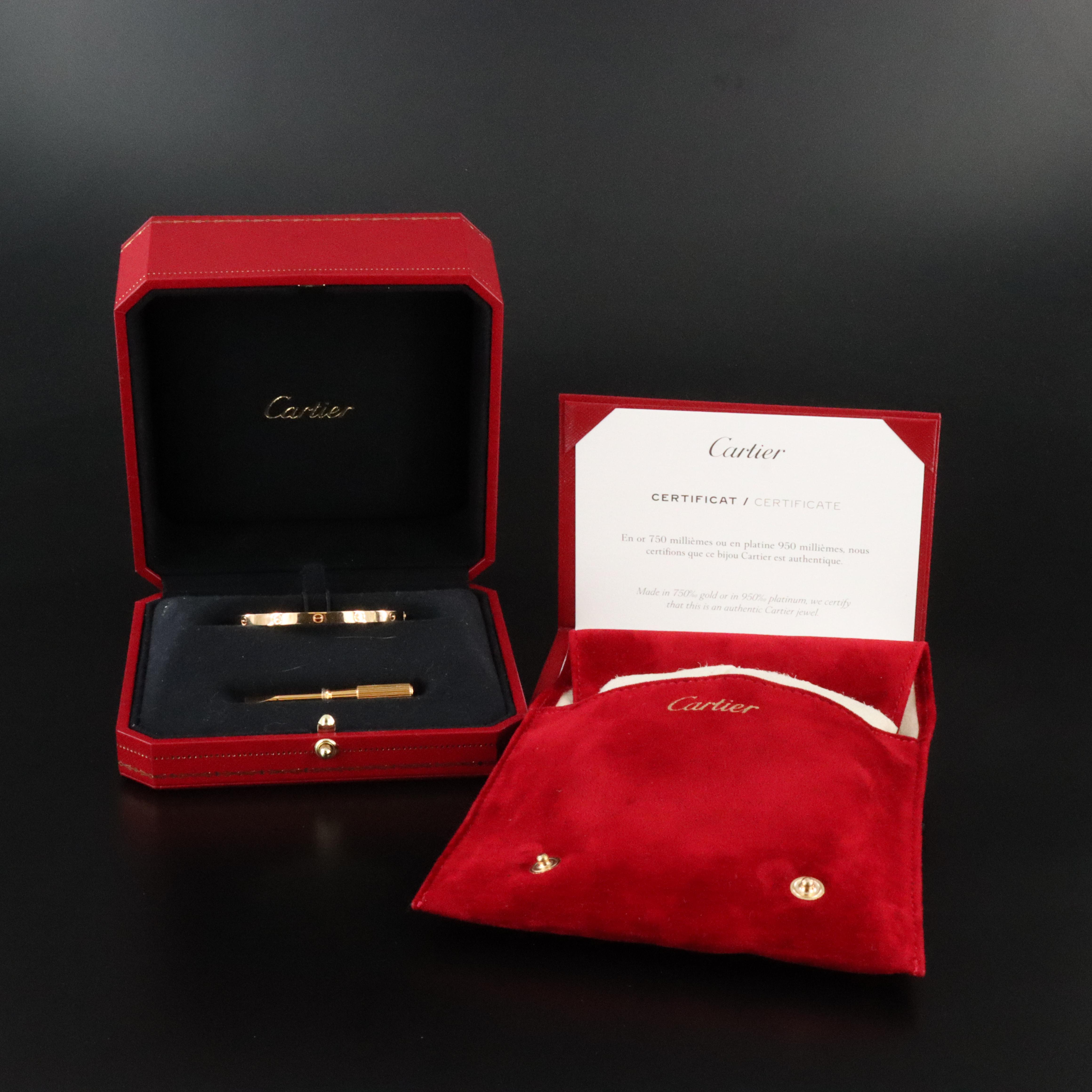 Cartier LOVE 18K Bracelet