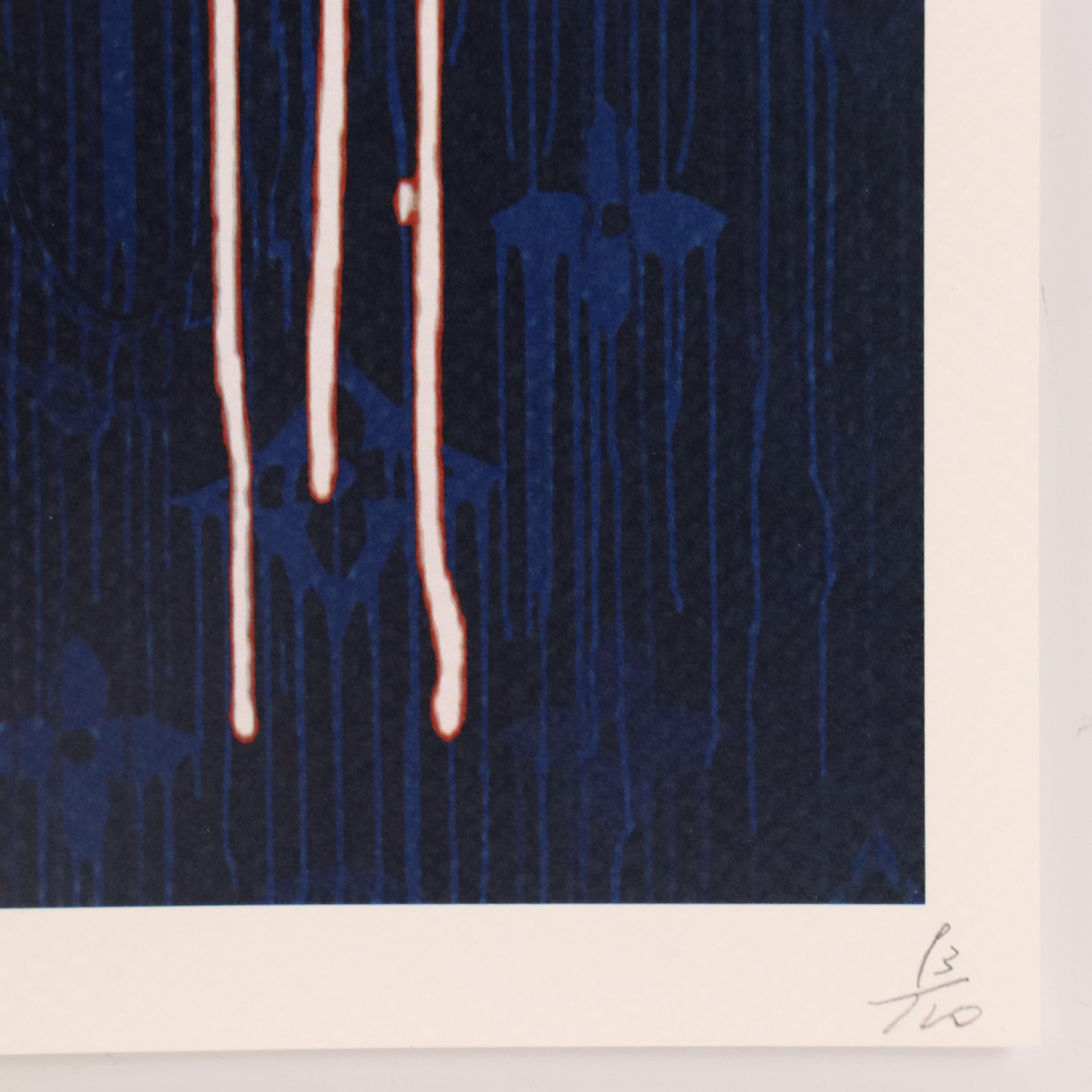 Death NYC Pop Art Digital Graphic Print Homage to Yoshitomo Nara x LV, 2024