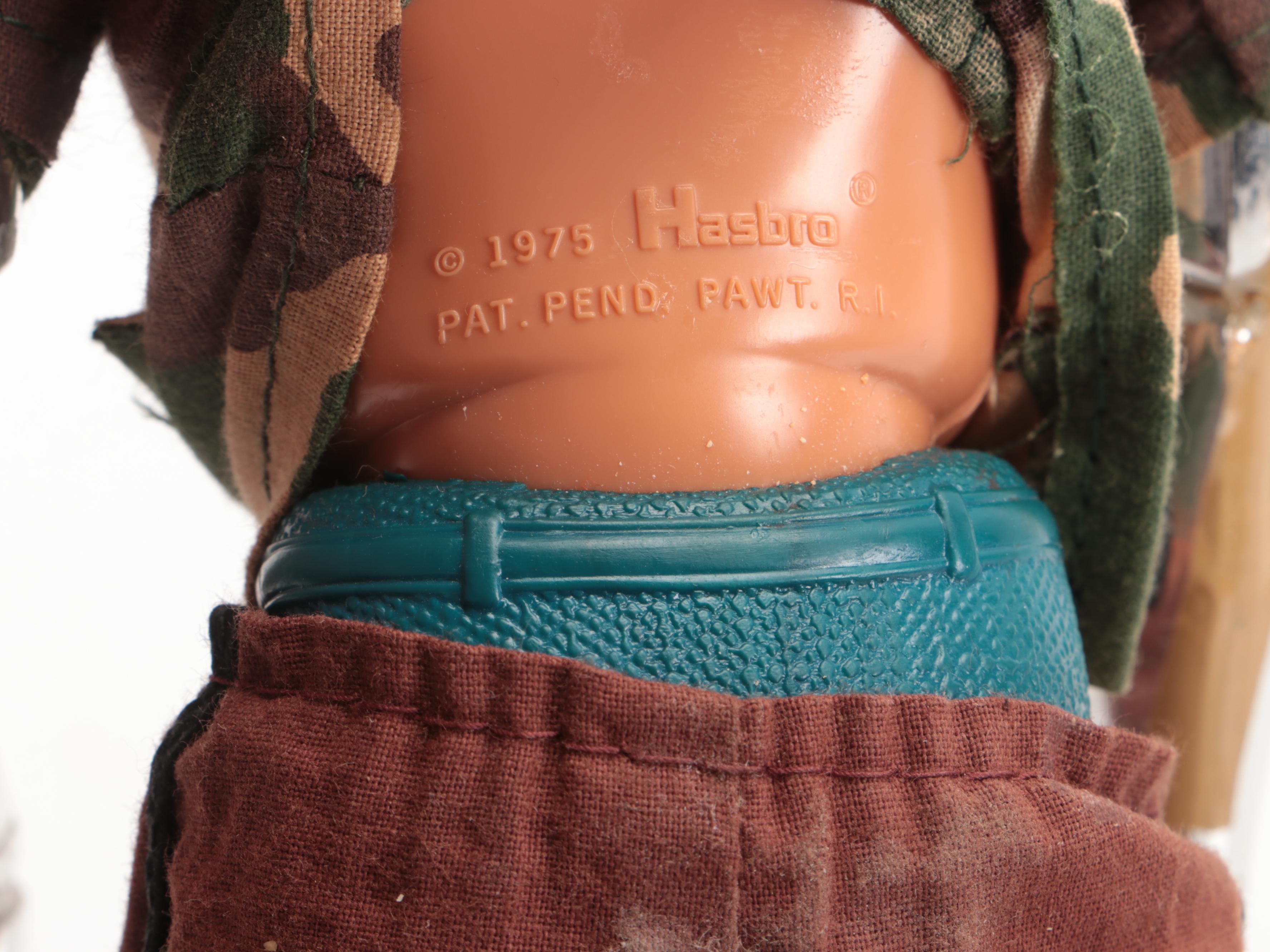 Hasbro G.I. Joe "Bulletman" and "Atomic Man" with Other Action Figures