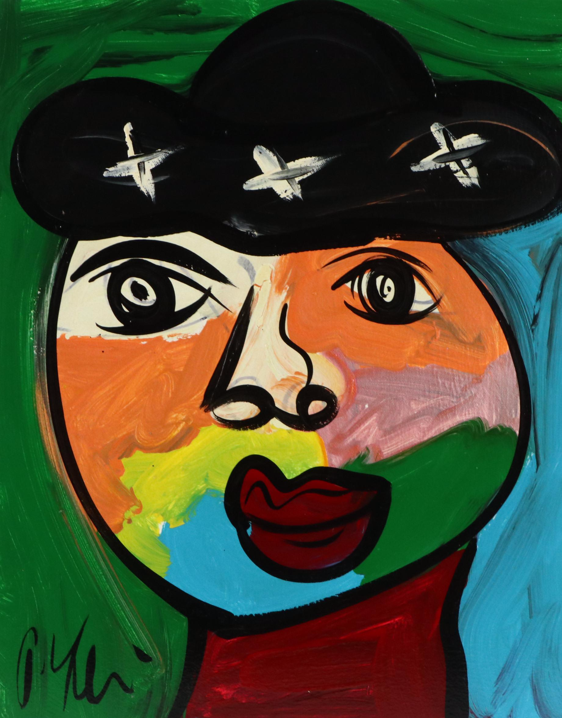 Peter Keil Abstract Acrylic Painting, 21st Century