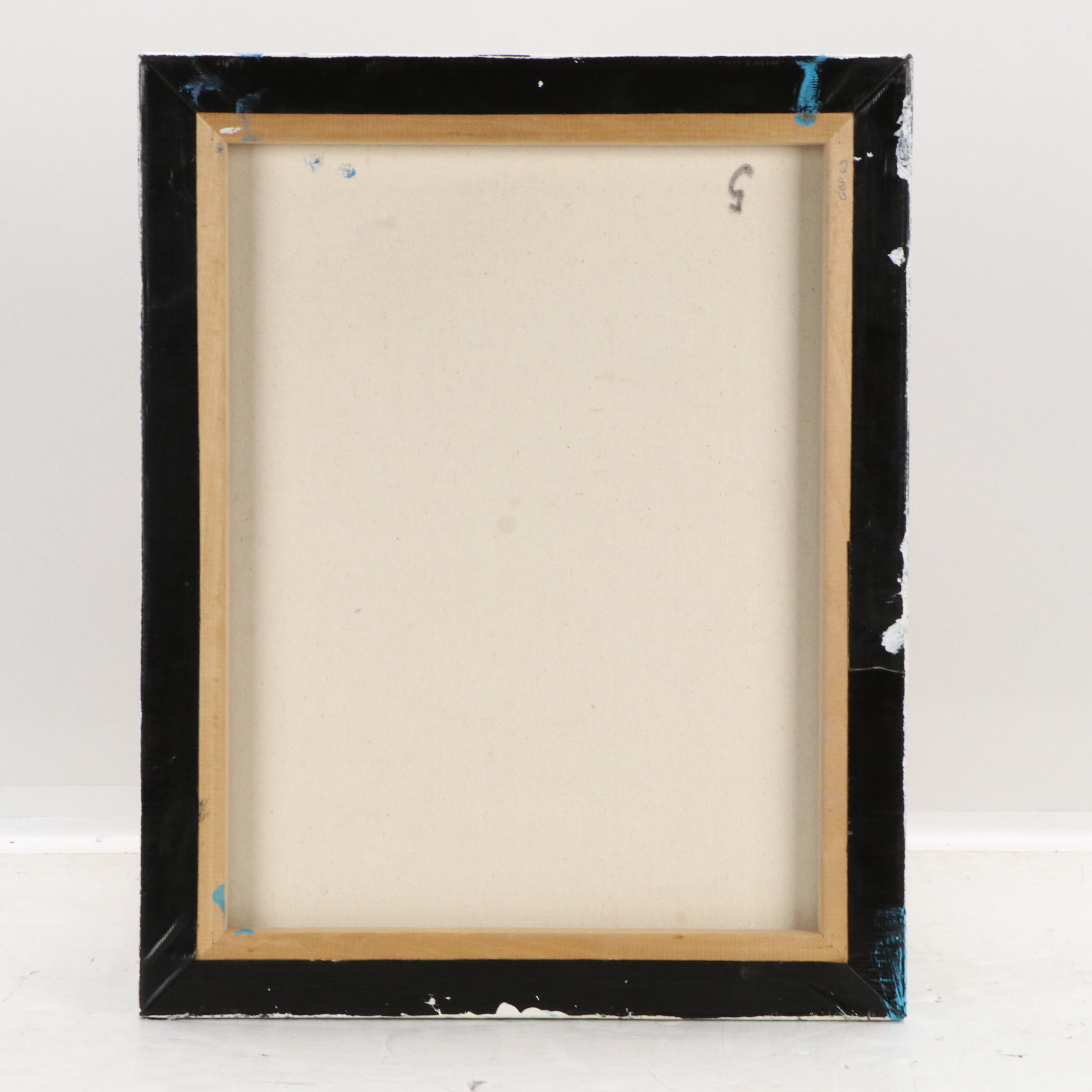 Peter Keil Abstract Acrylic Painting, 21st Century