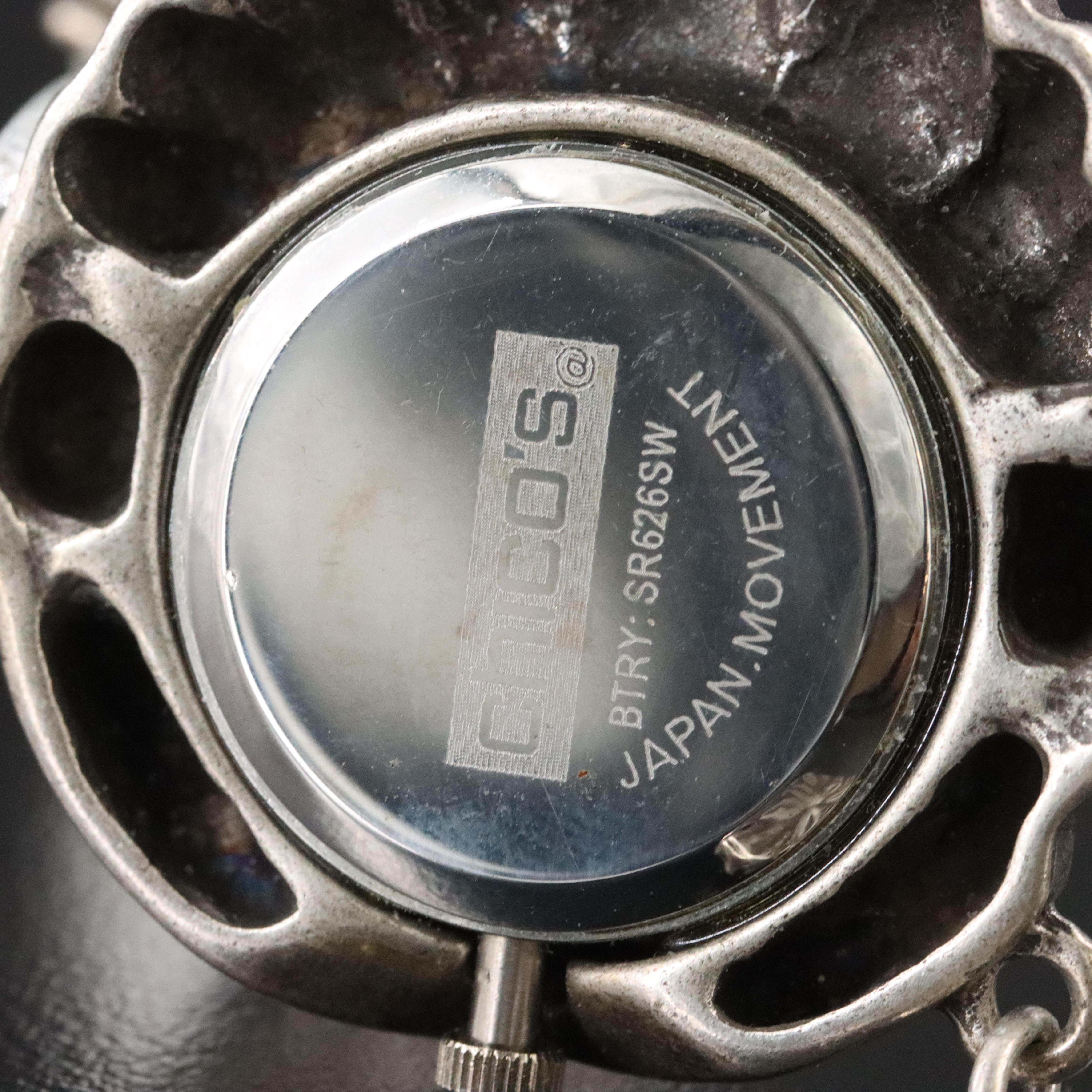 Chico's Sea Shell Motif Quartz Wristwatch