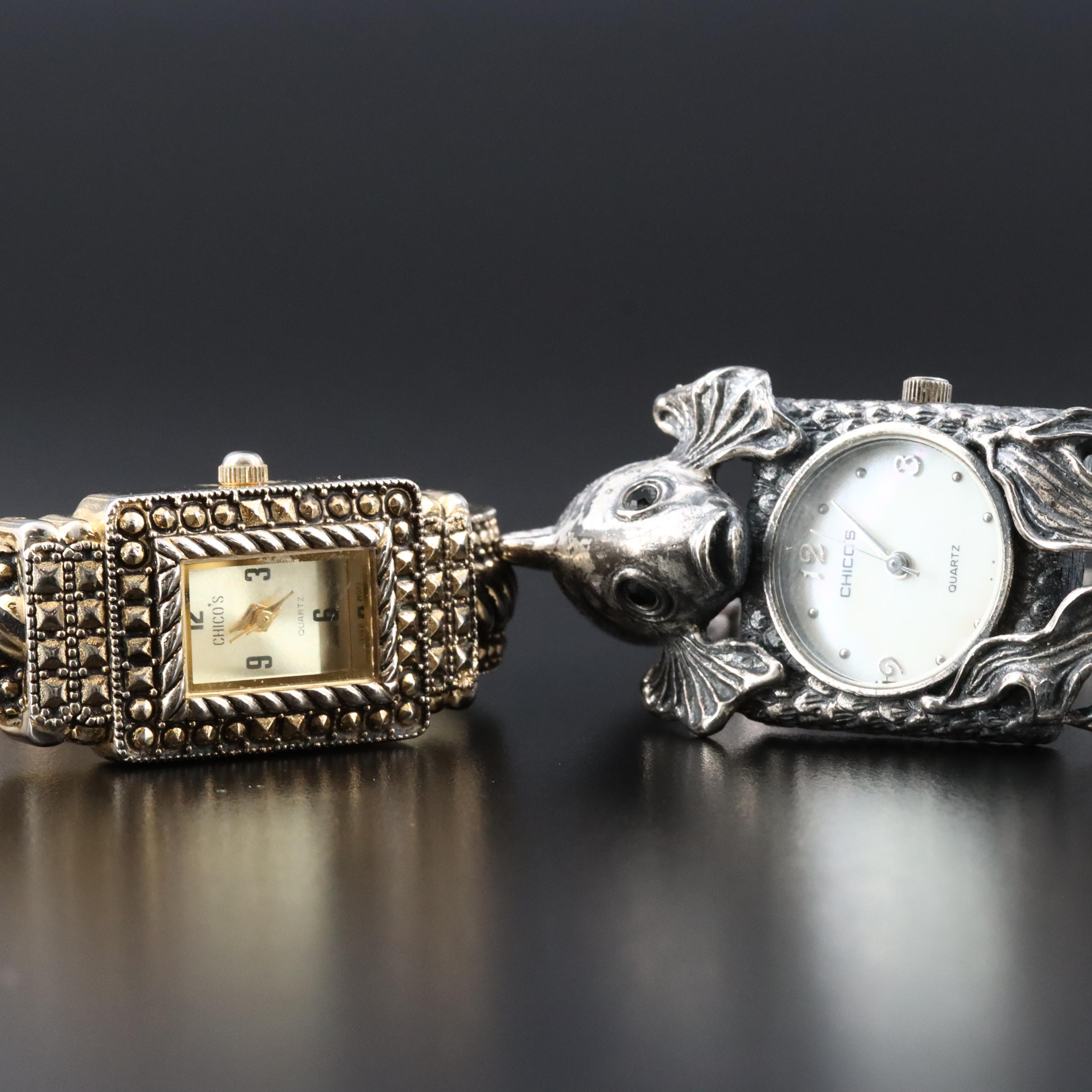 Quartz Watch Collection Featuring Chico's and Geneva