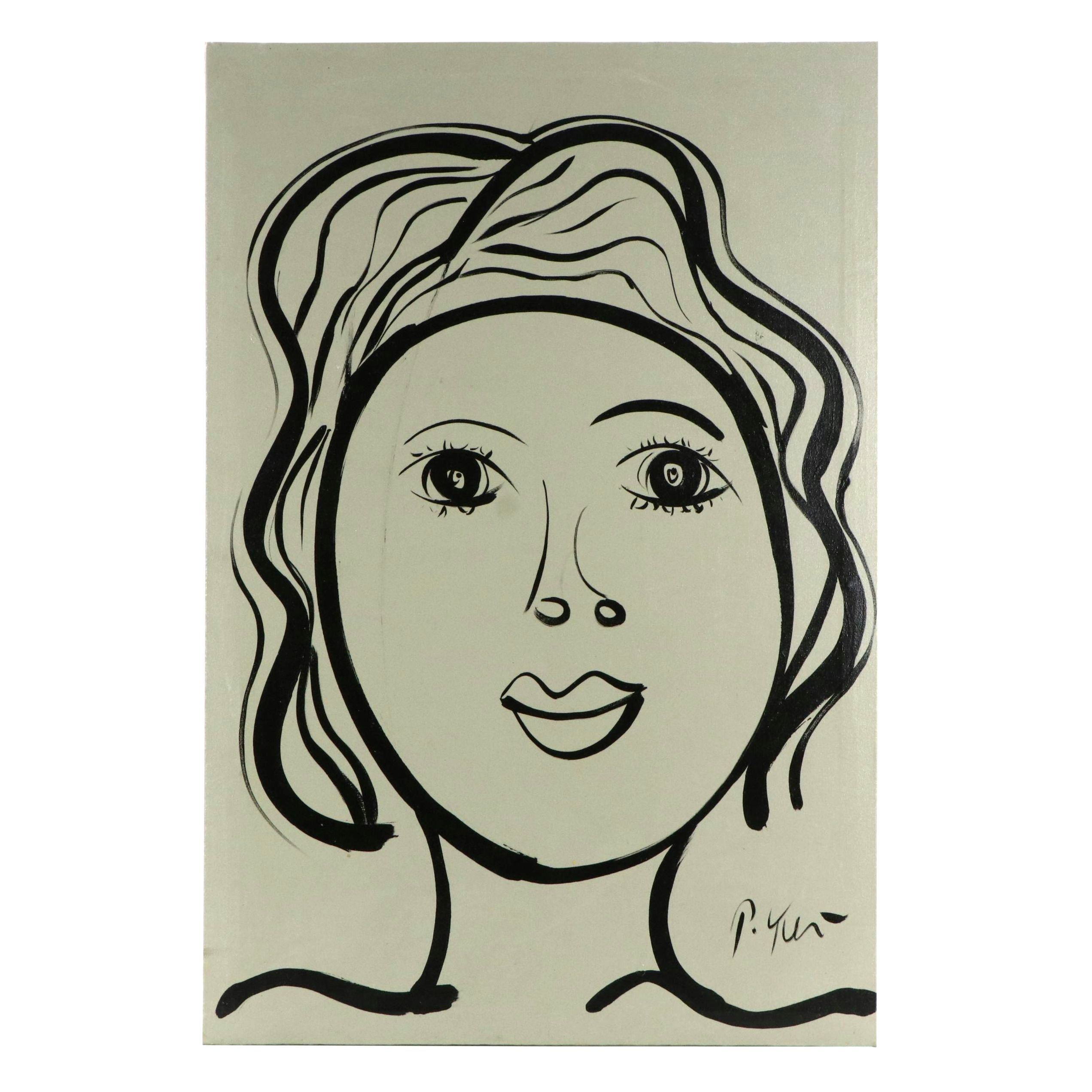 Peter Keil Abstract Acrylic Painting, 21st Century