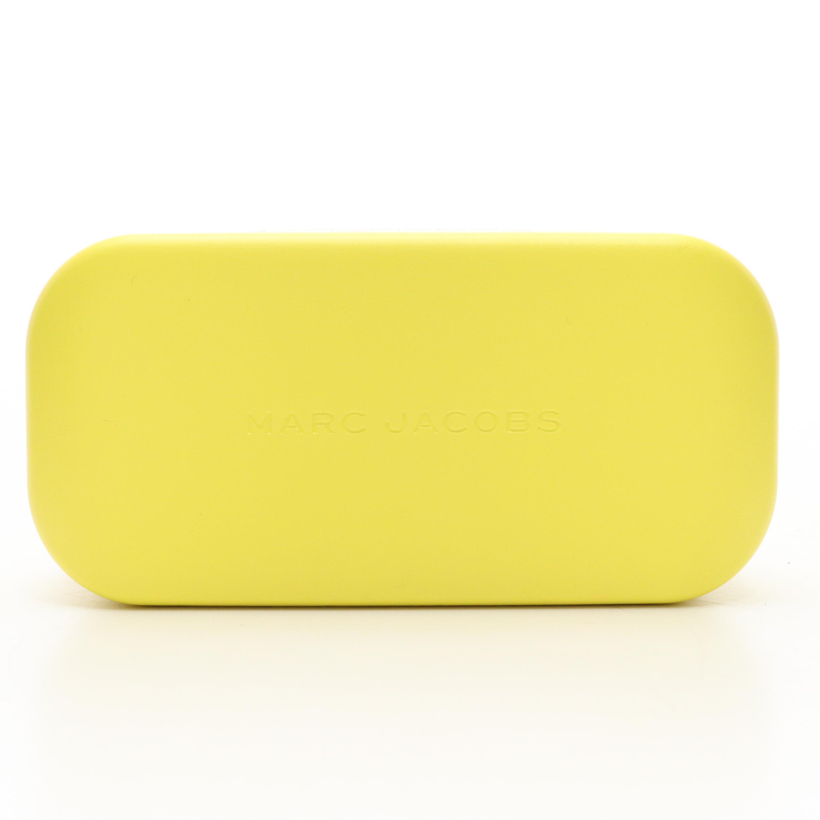 Marc Jacobs MARC-686/S Black Lens Gold Framed Pilot Sunglasses with Case