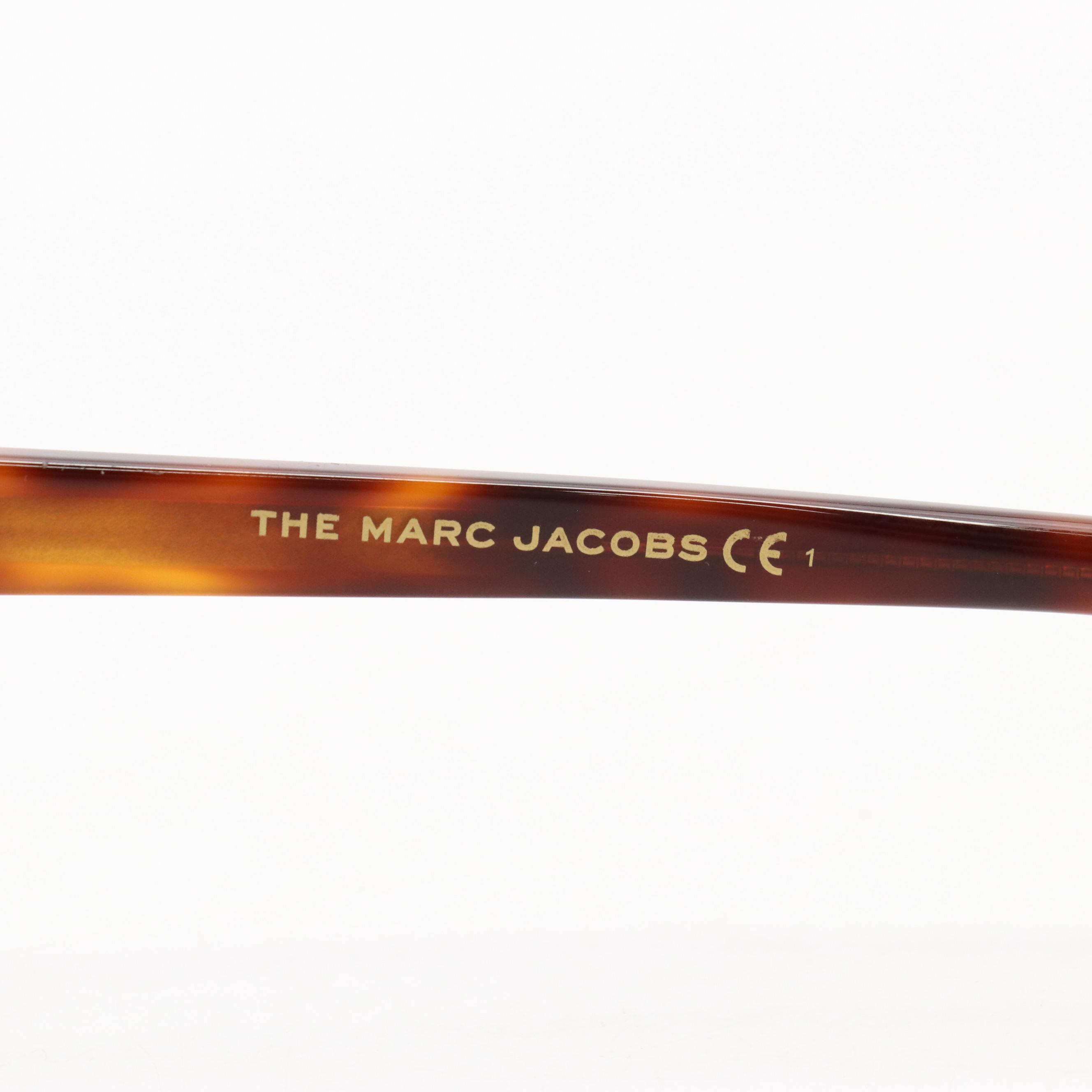 Marc Jacobs MARC 526/S 086HA Havana Brown Oversized Square Sunglasses in Case