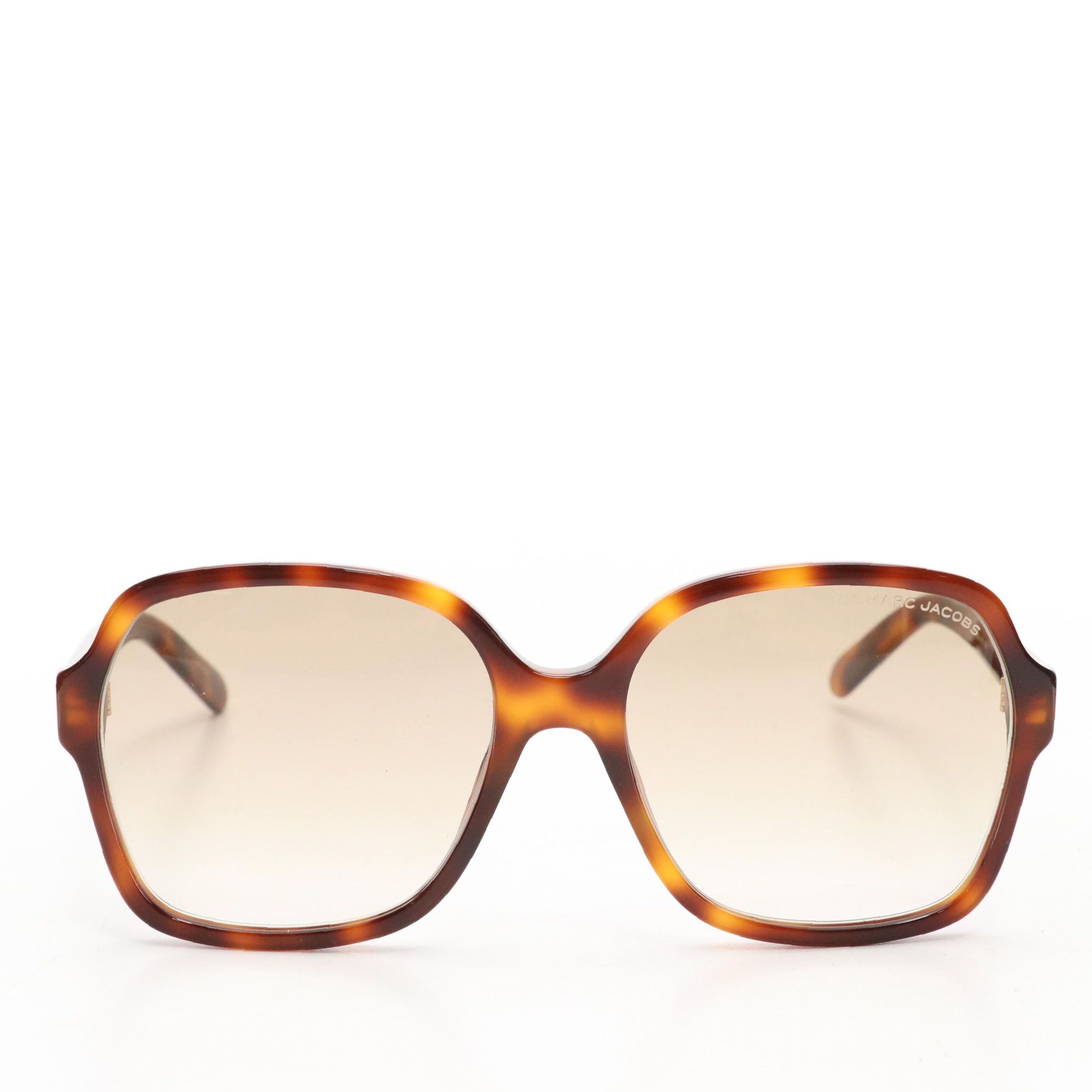 Marc Jacobs MARC 526/S 086HA Havana Brown Oversized Square Sunglasses in Case