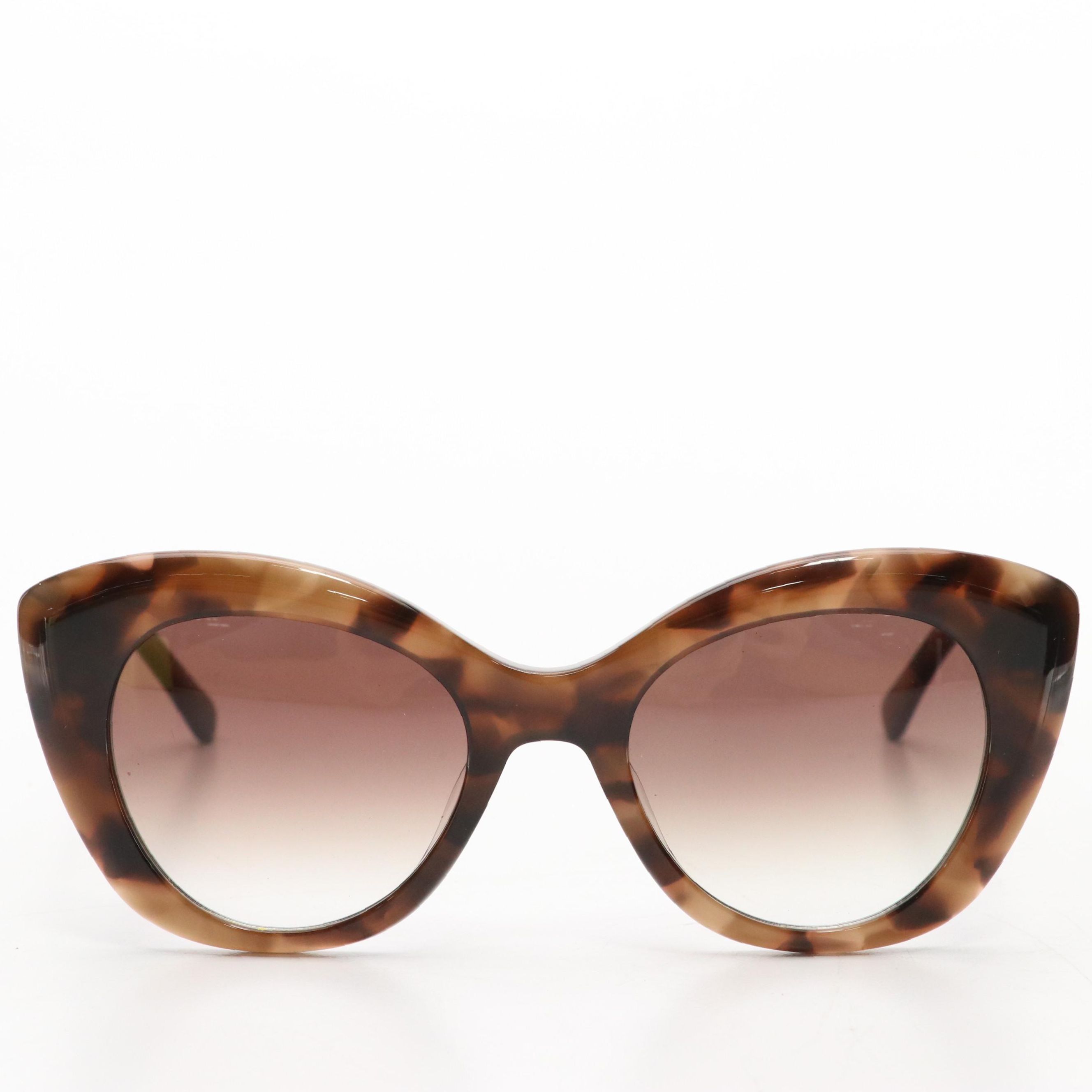 Kate Spade Dominica/S 0863X Havana Cat Eye Sunglasses with Marc Jacobs Case