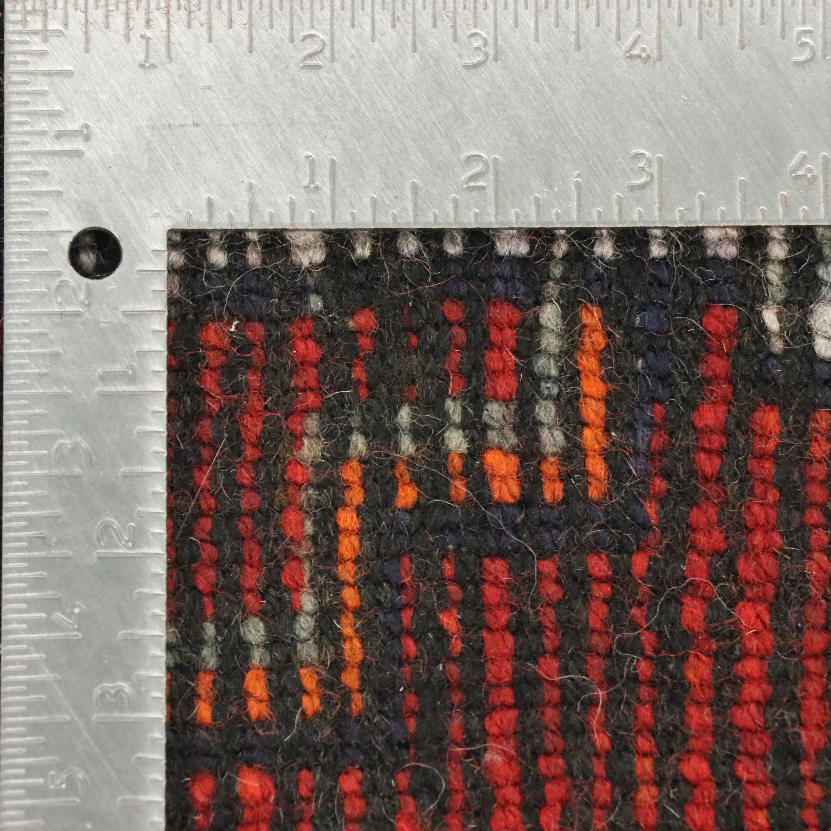 4'2 x 12'10 Hand-Knotted Moroccan Berber Long Rug