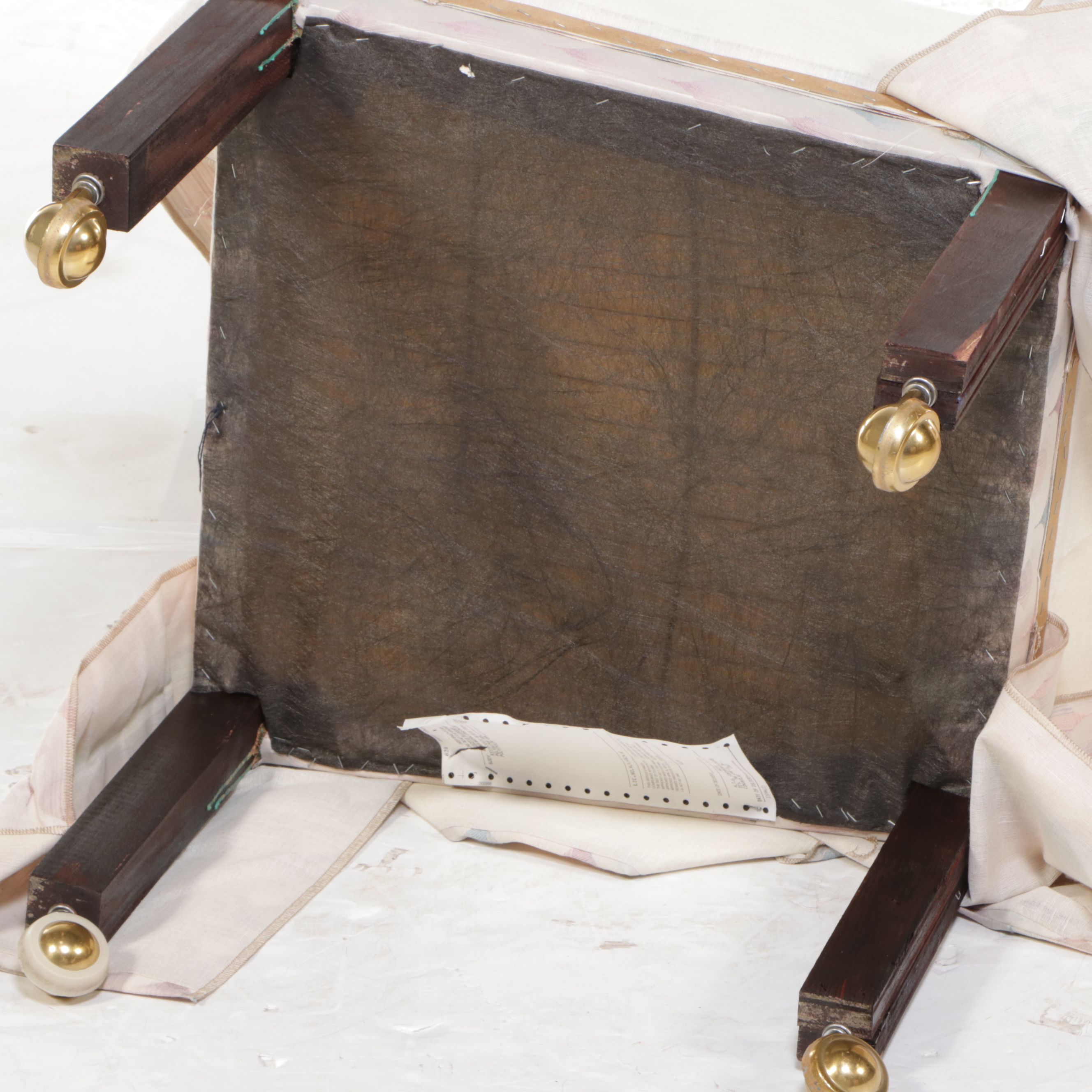 Set of Six Scrolled Back Dining Room Chairs