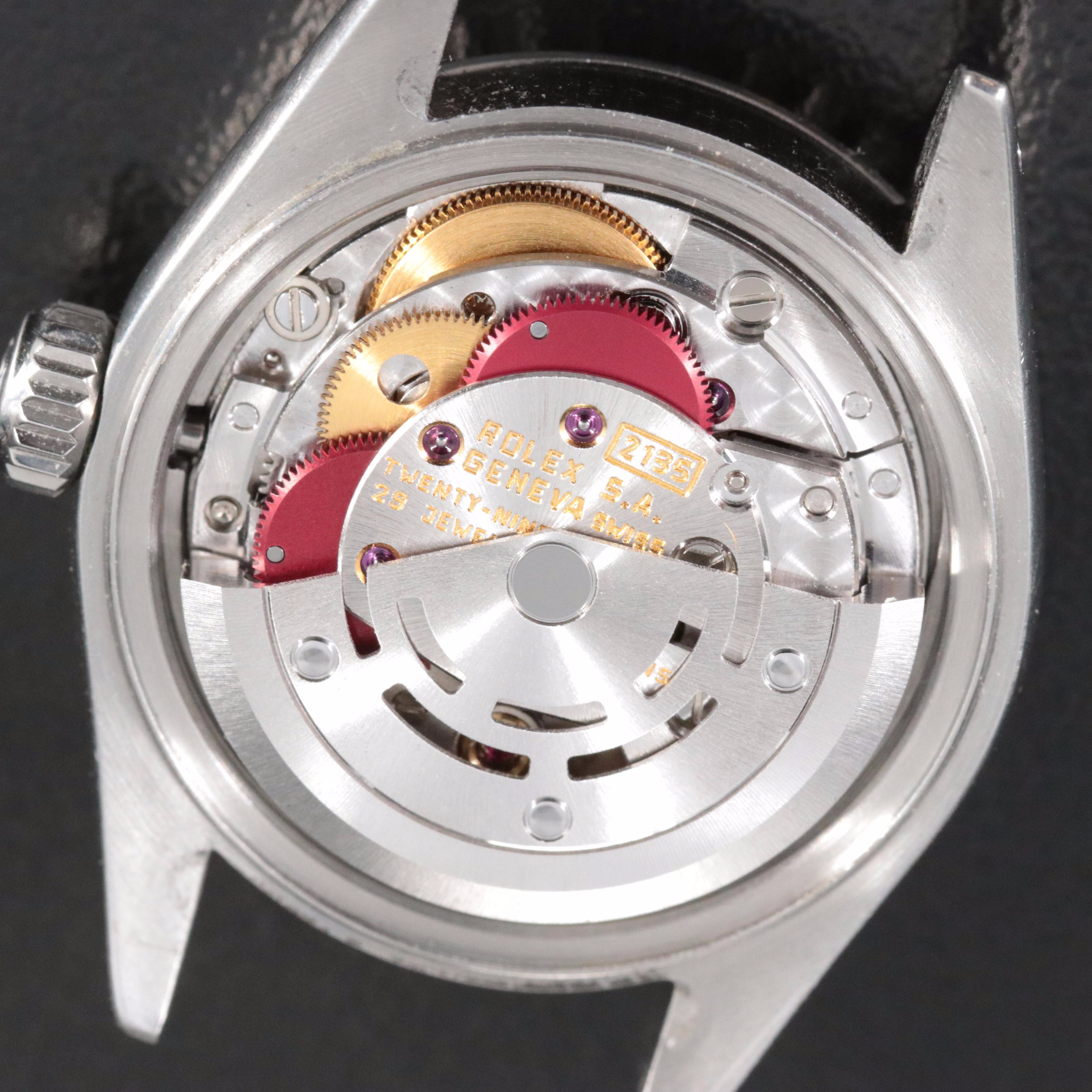 Rolex Oyster Perpetual Date 69240 White 26mm Steel Automatic Watch c.1988