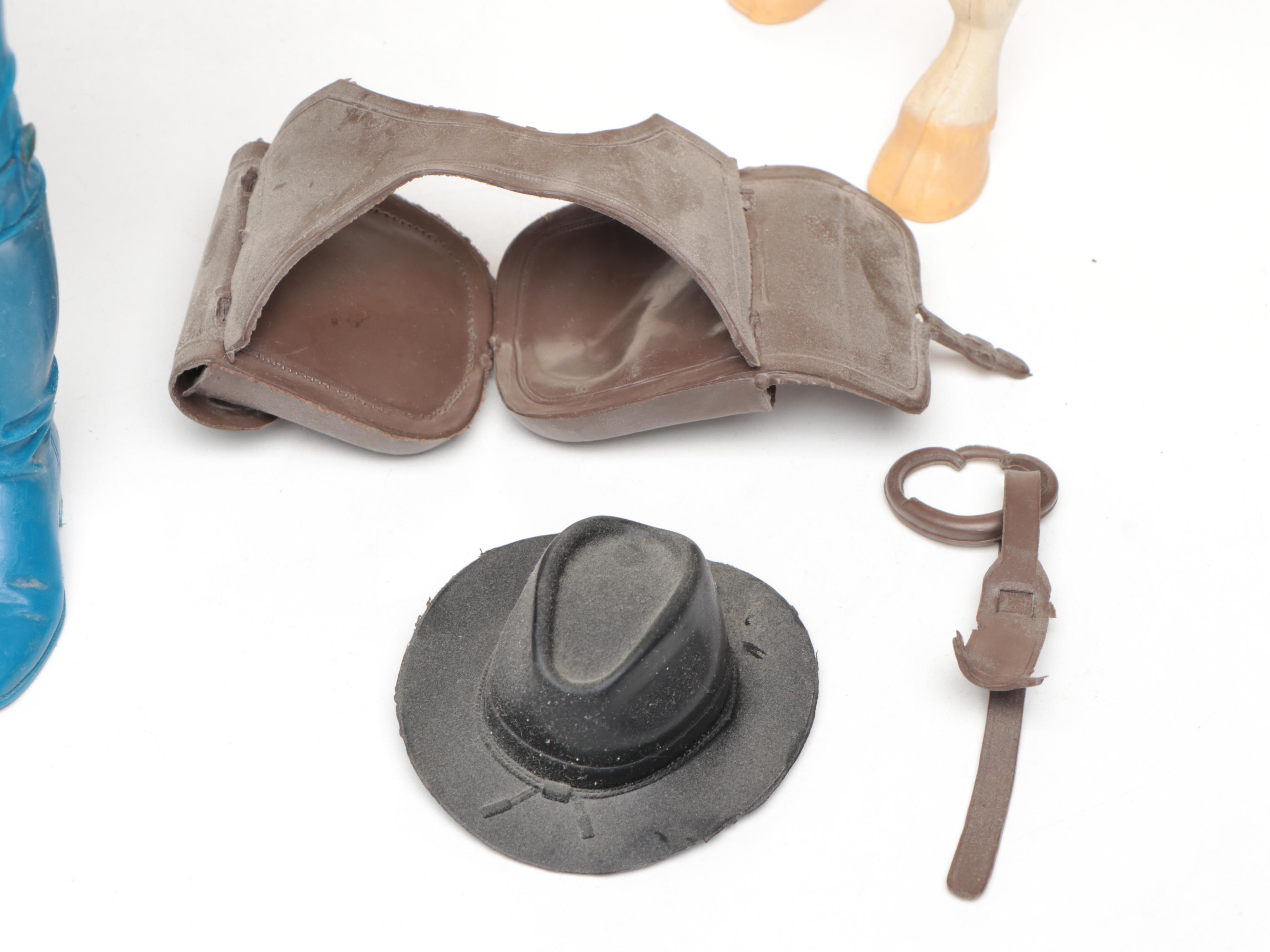 Marx Toys "Best of the West" Action Figures and Horses