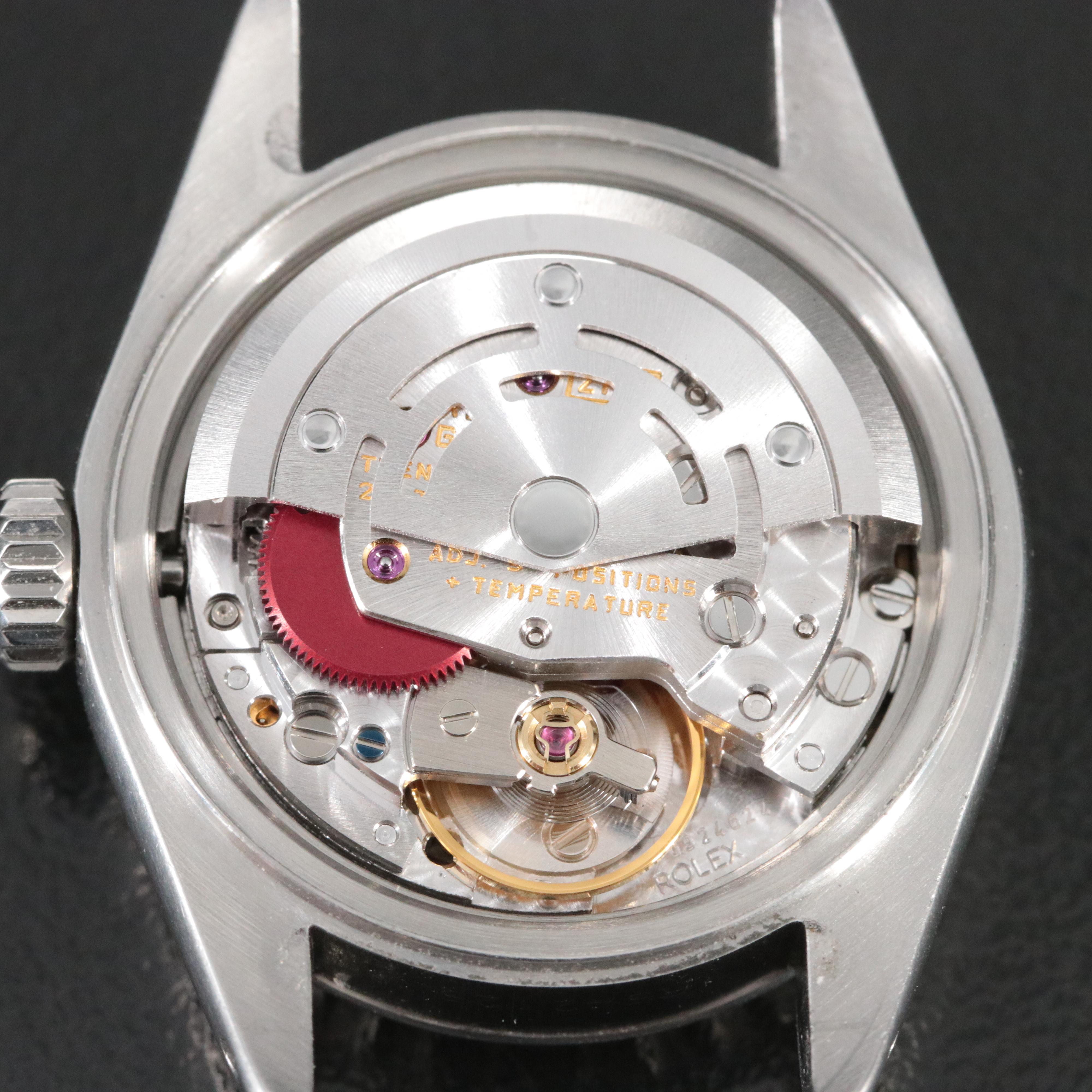 Rolex Oyster Perpetual Date 69240 White 26mm Steel Automatic Watch c.1988