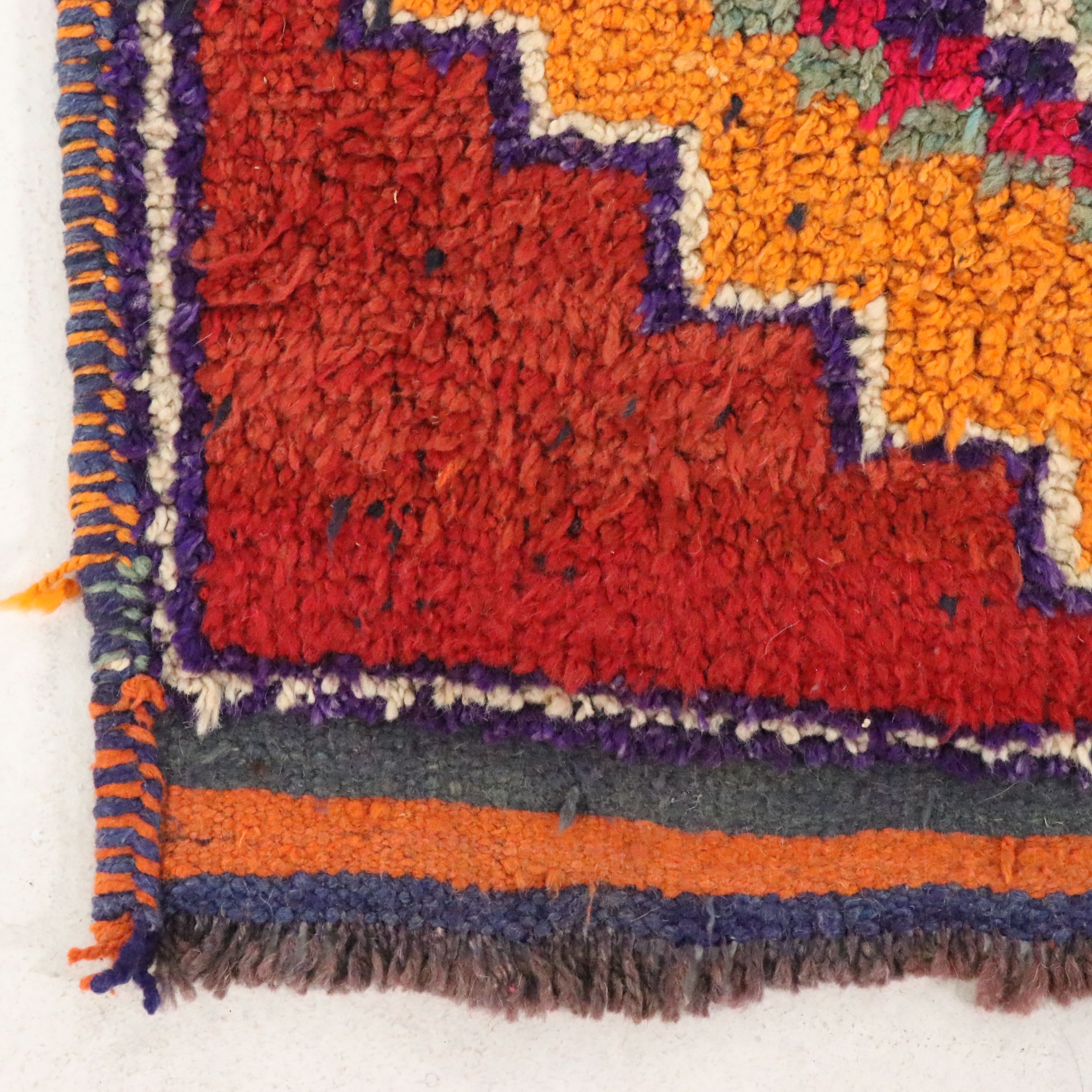 3'1 x 9'3 Hand-Knotted Moroccan Berber Long Rug