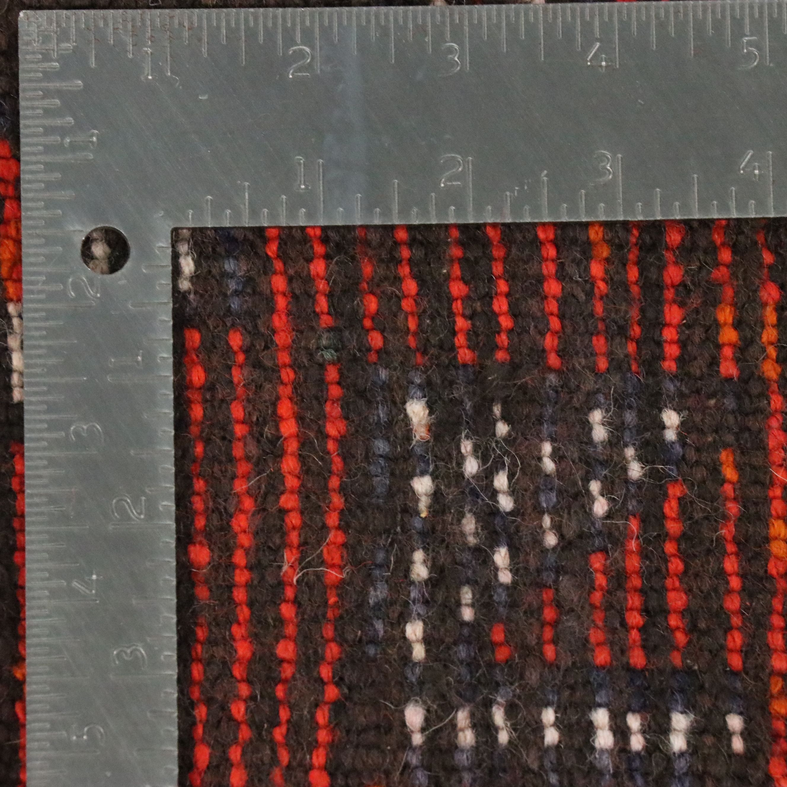 3'8 x 12'7 Hand-Knotted Moroccan Berber Long Rug