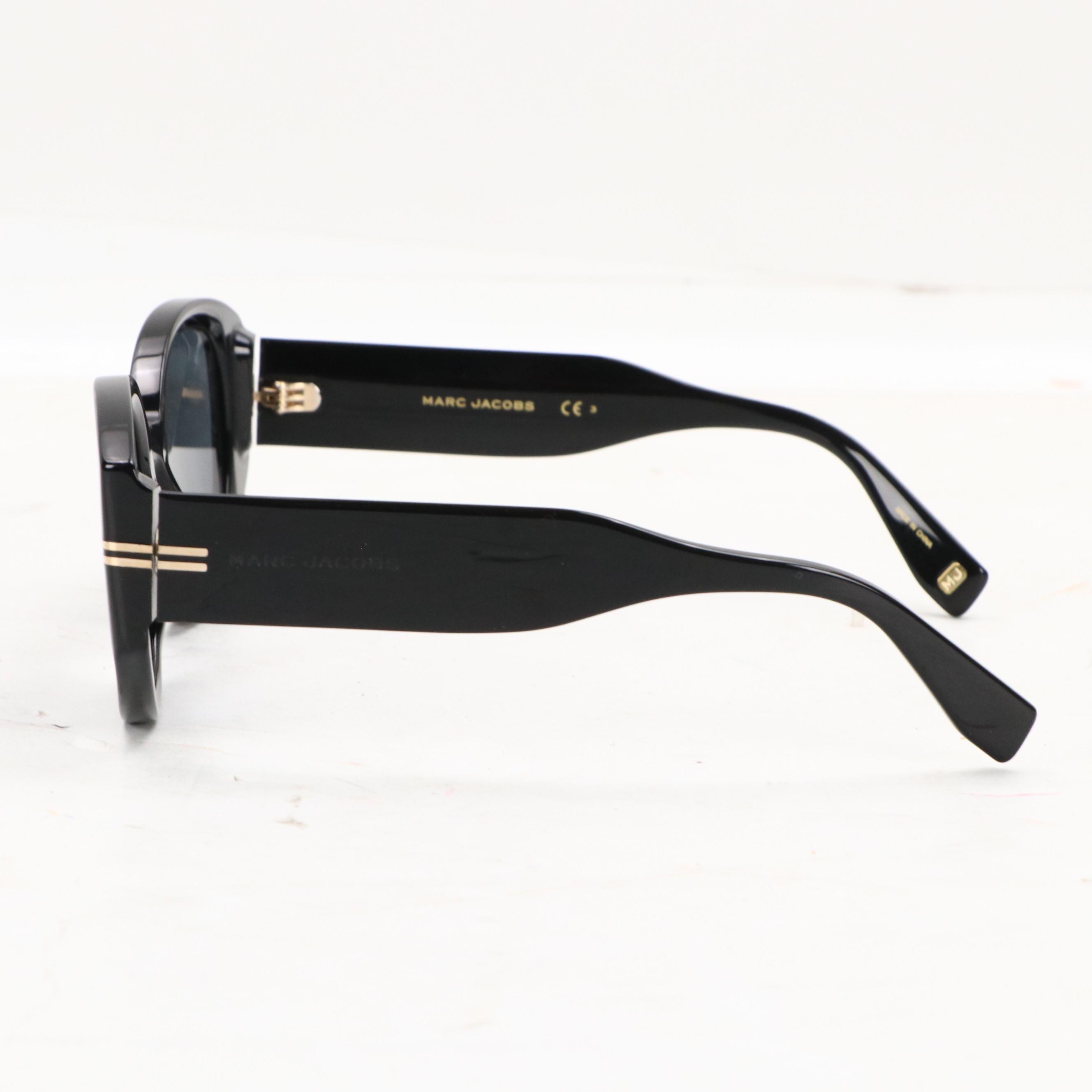 Marc Jacobs MJ1052/S Black Butterfly Framed Sunglasses with Case