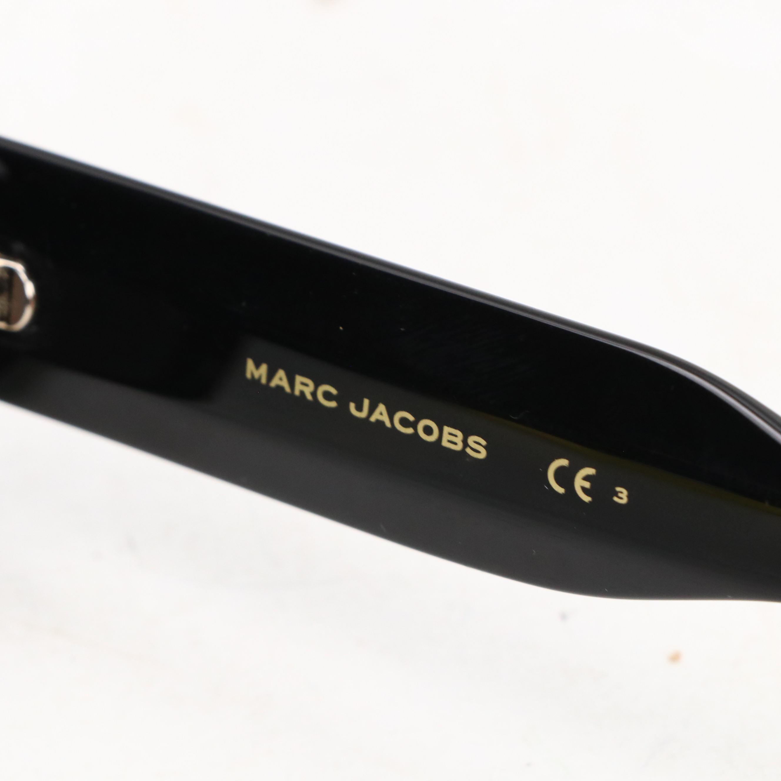 Marc Jacobs MJ1052/S Black Butterfly Framed Sunglasses with Case
