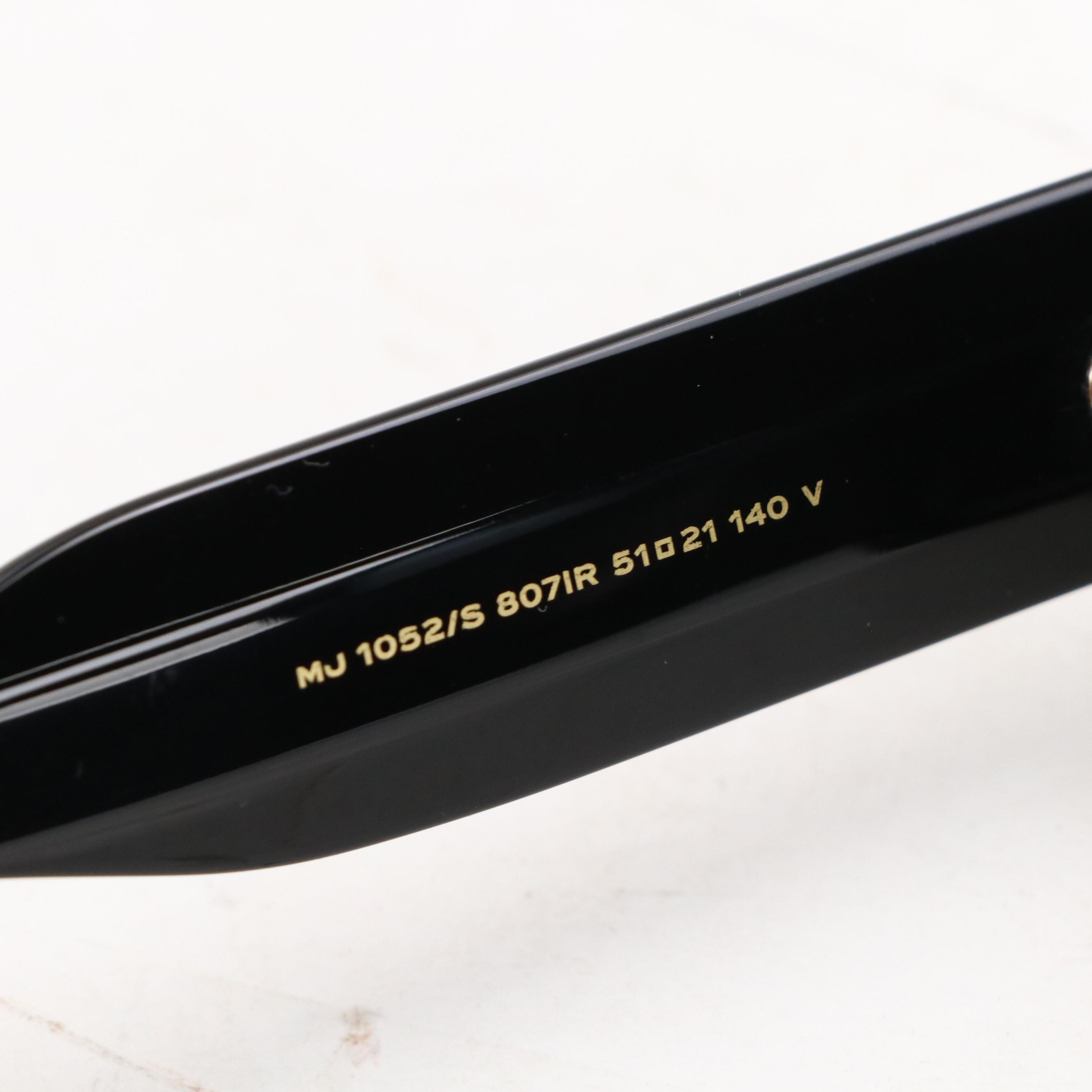 Marc Jacobs MJ1052/S Black Butterfly Framed Sunglasses with Case