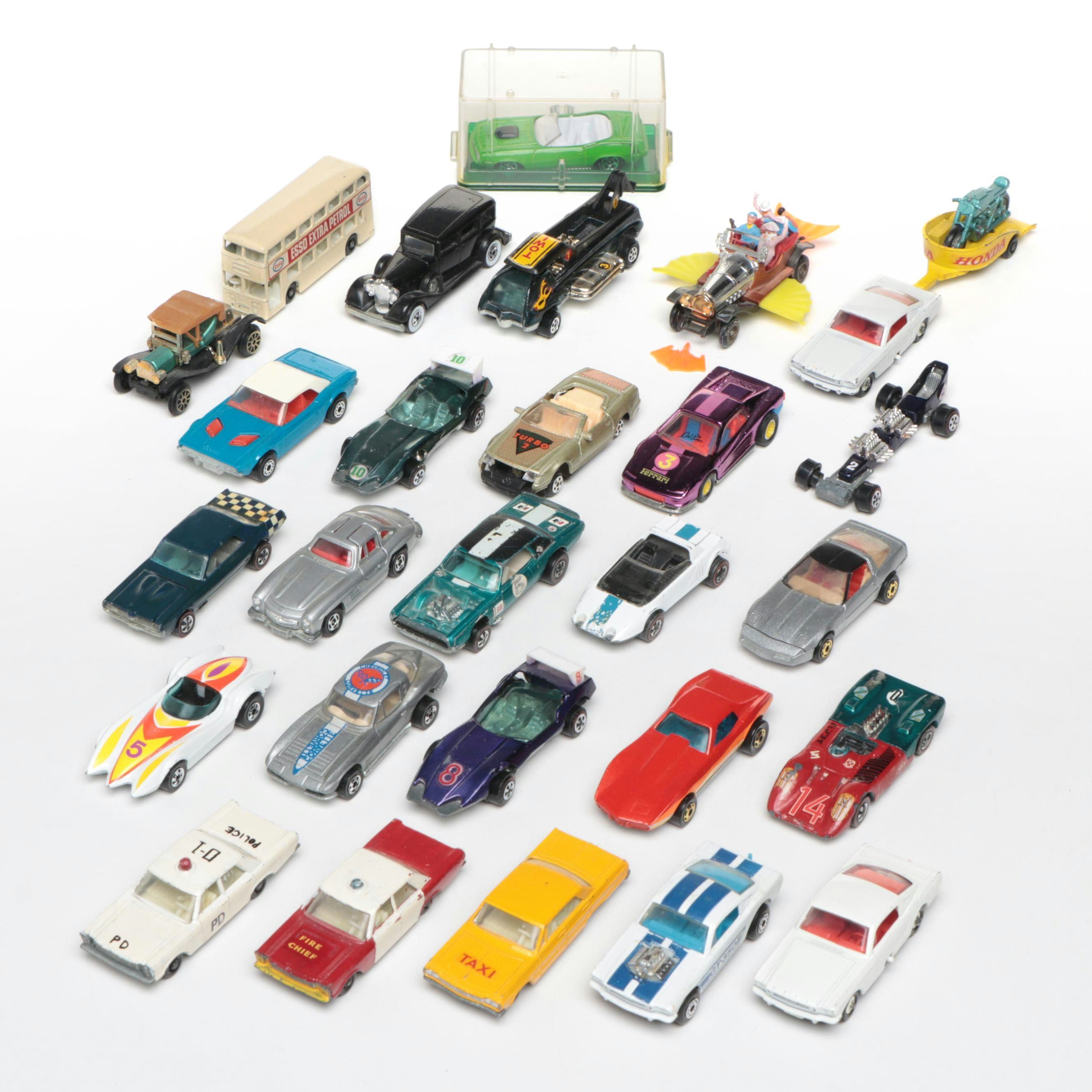 Hot Wheels "Corvette Stingray," Tomica "1956 Mercedes Benz 300SL" and More Cars