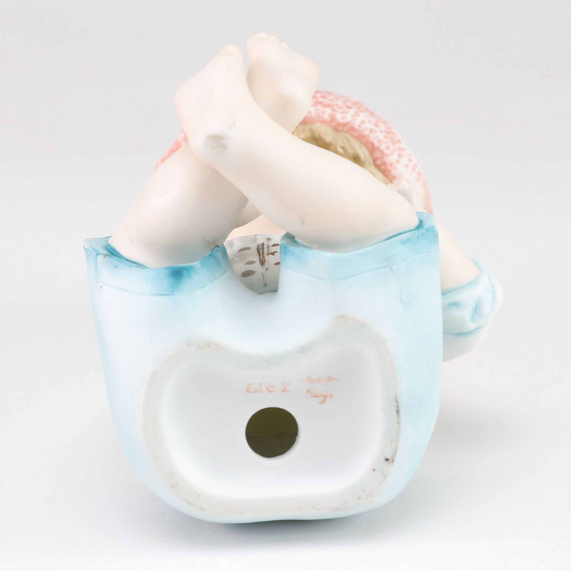 Bisque Porcelain Piano Babies, Mid to Late 20th Century