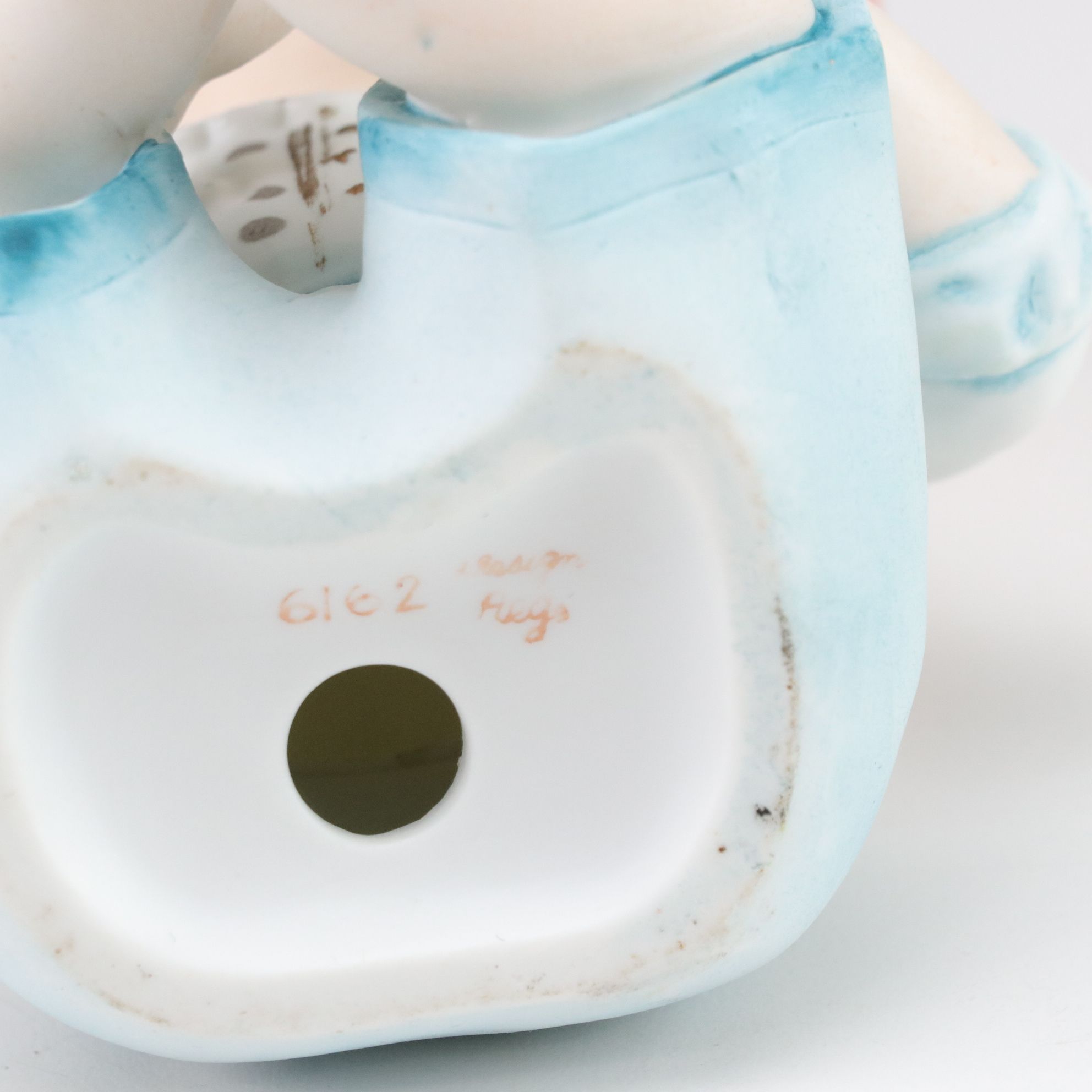 Bisque Porcelain Piano Babies, Mid to Late 20th Century