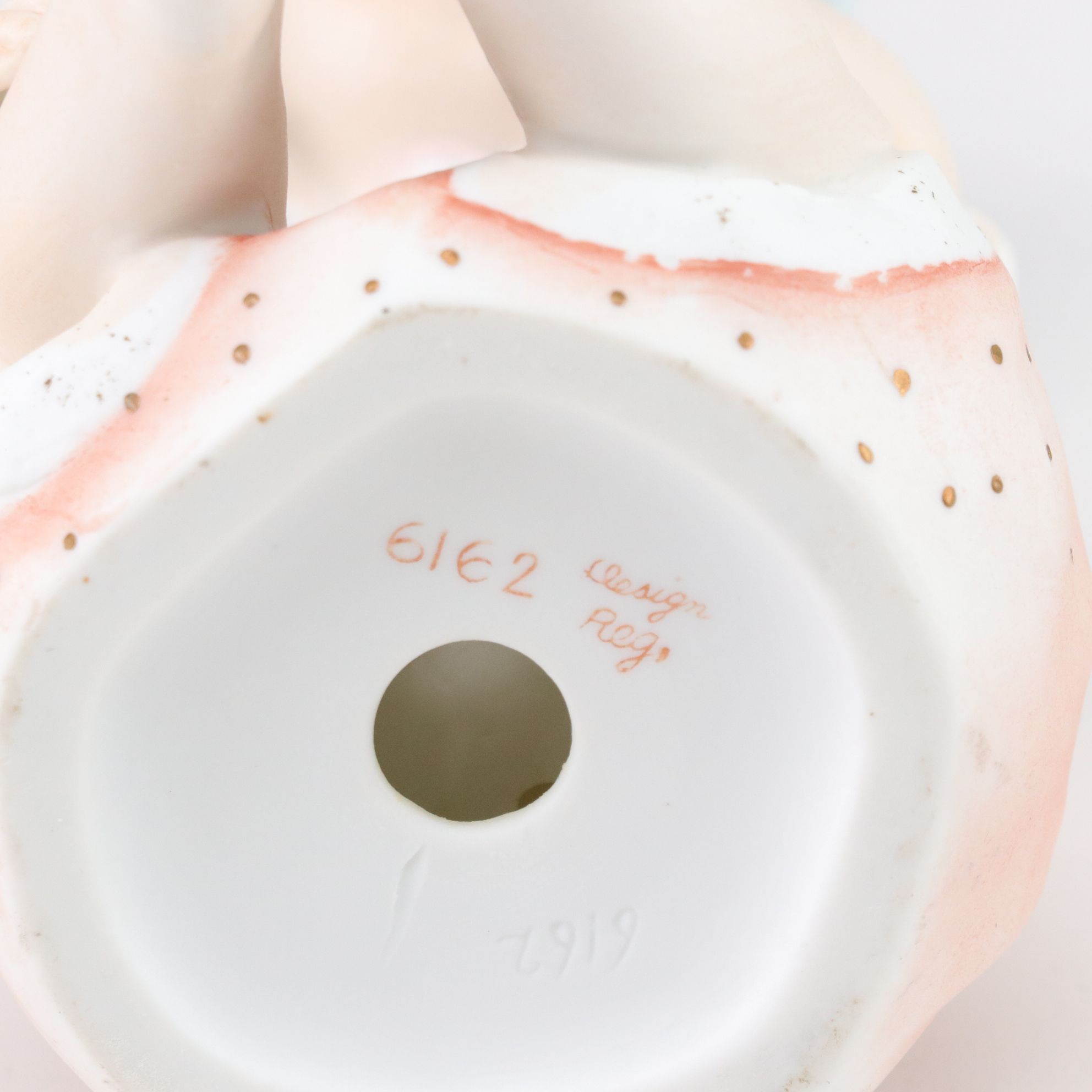 Bisque Porcelain Piano Babies, Mid to Late 20th Century