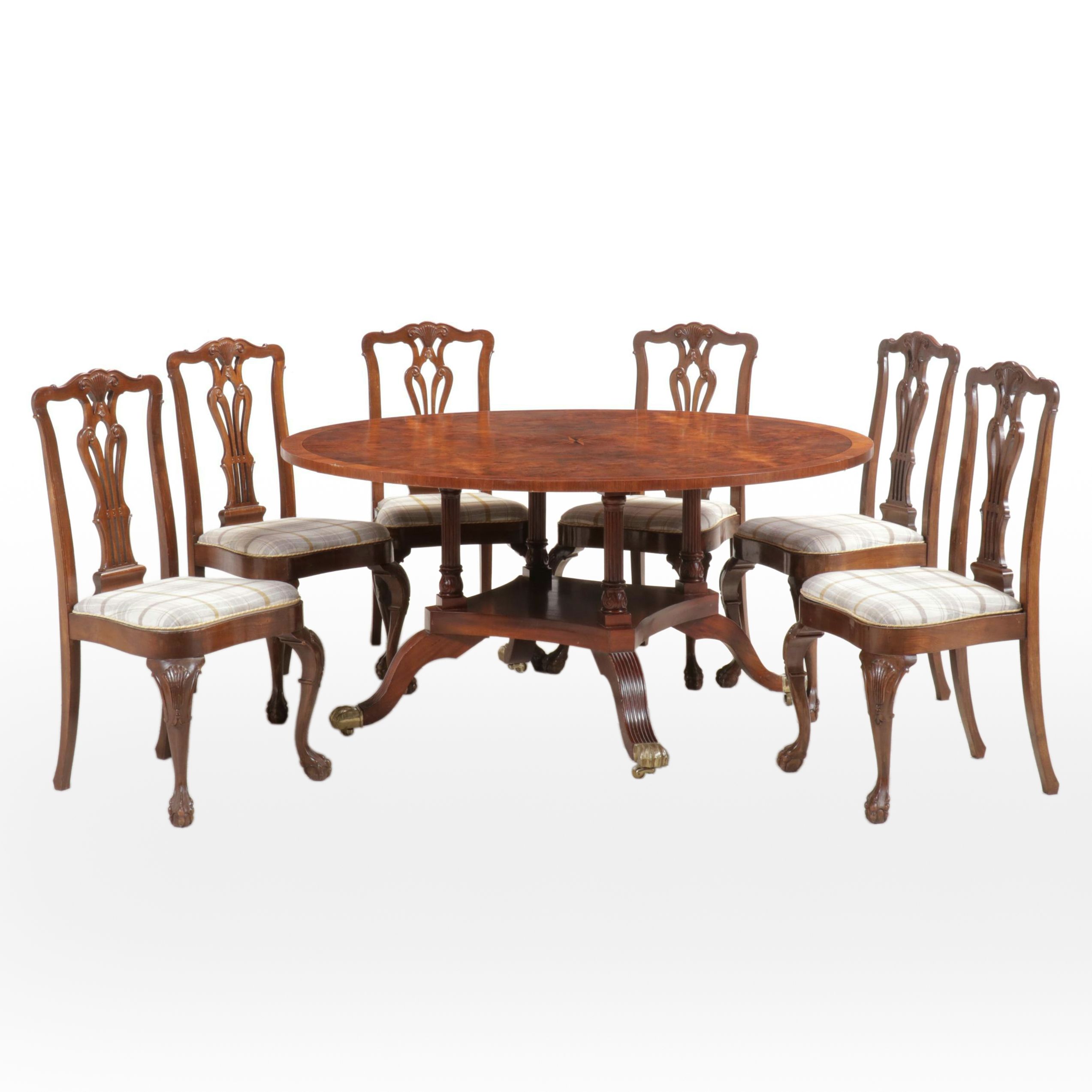 Duncan Phyfe Style Dining Set