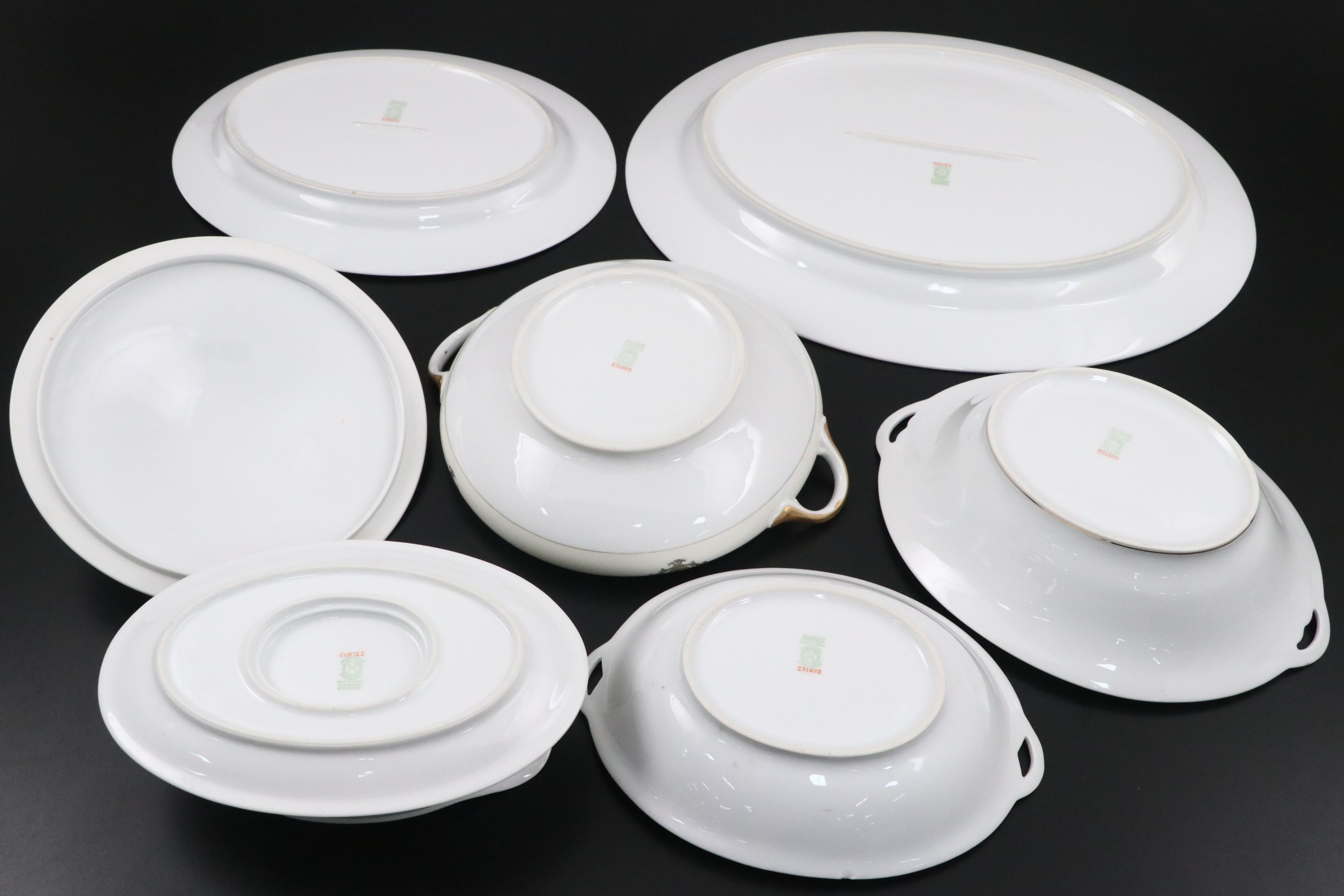 Noritake "Cortez" Hand Painted Porcelain Dinnerware and Serving Pieces
