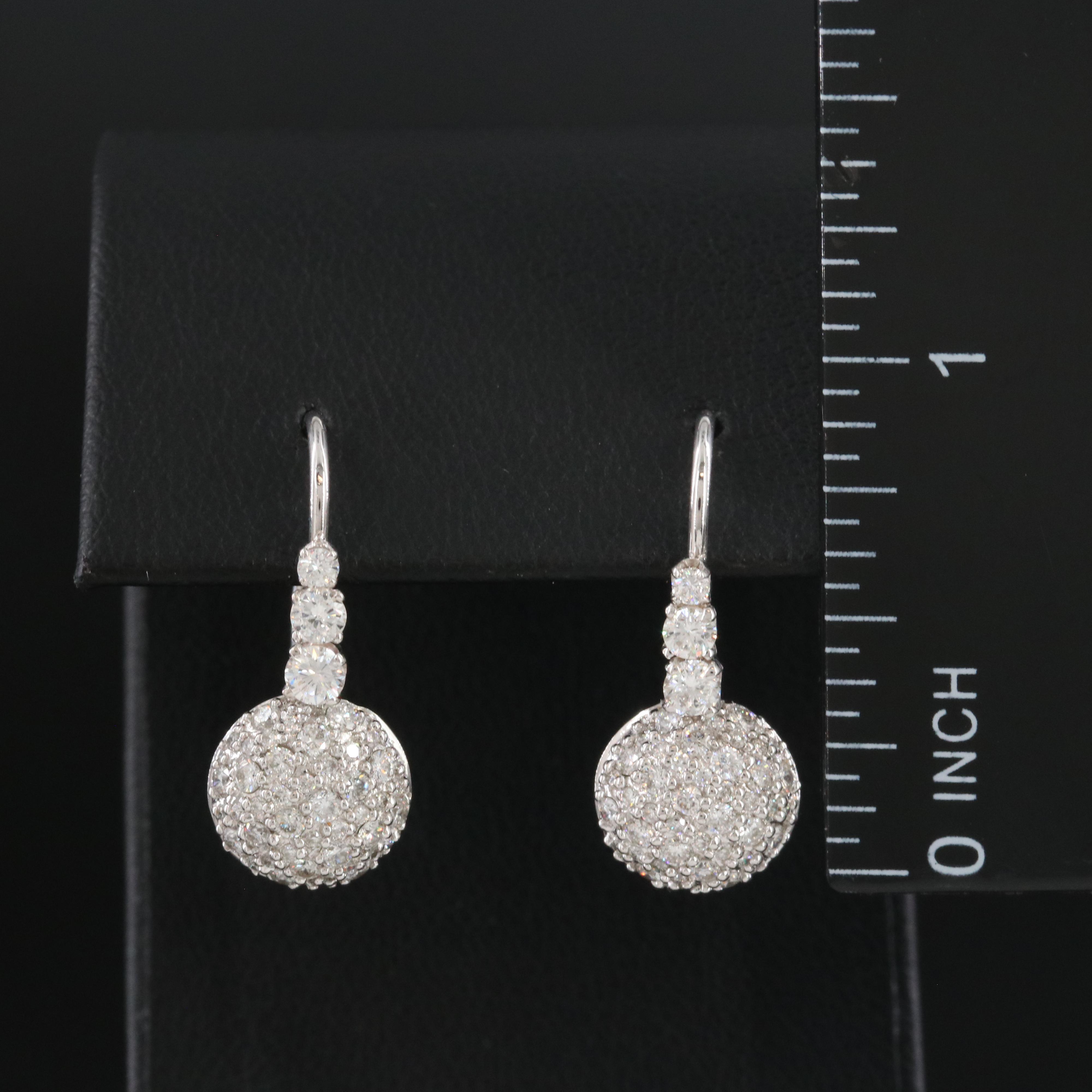 14K 1.35 CTW Diamond Earrings