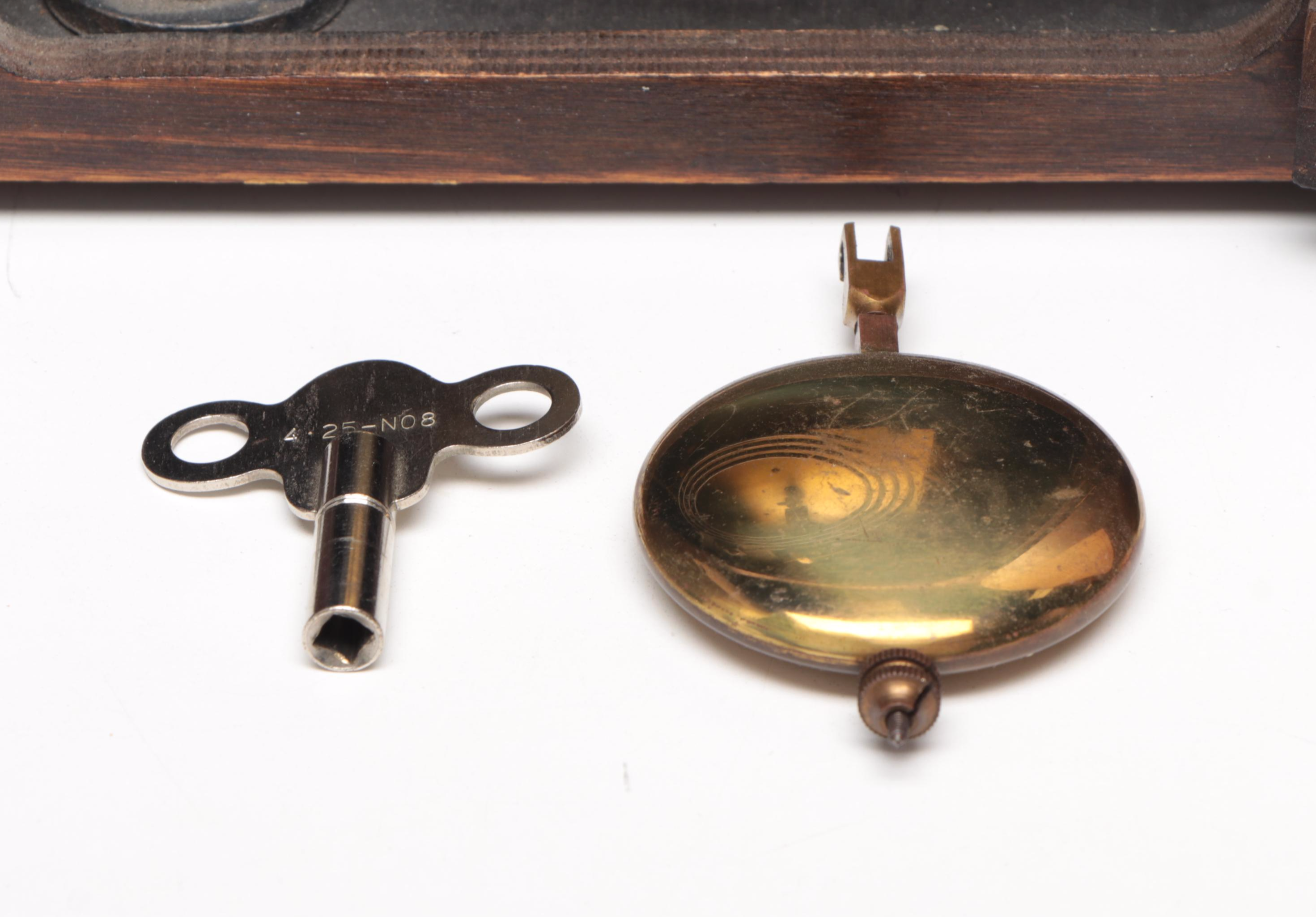 Art Deco Rosewood Mantel Clock, Early 20th Century