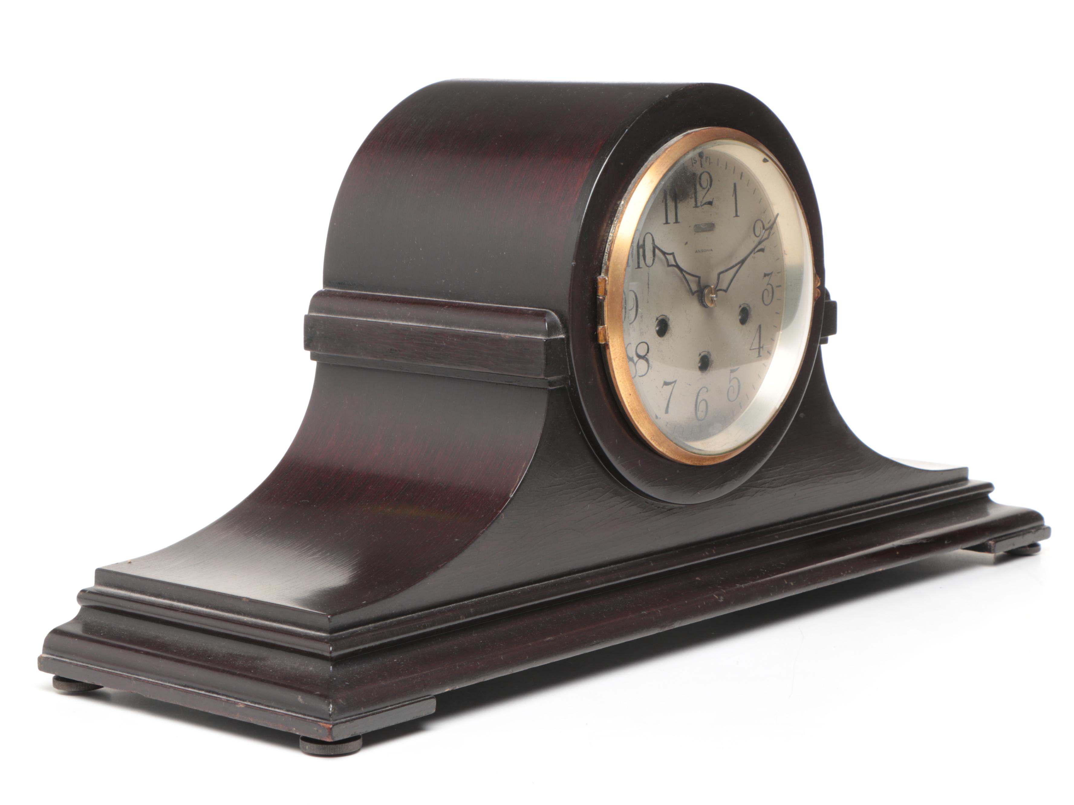 Ansonia Wooden Mantel Clock