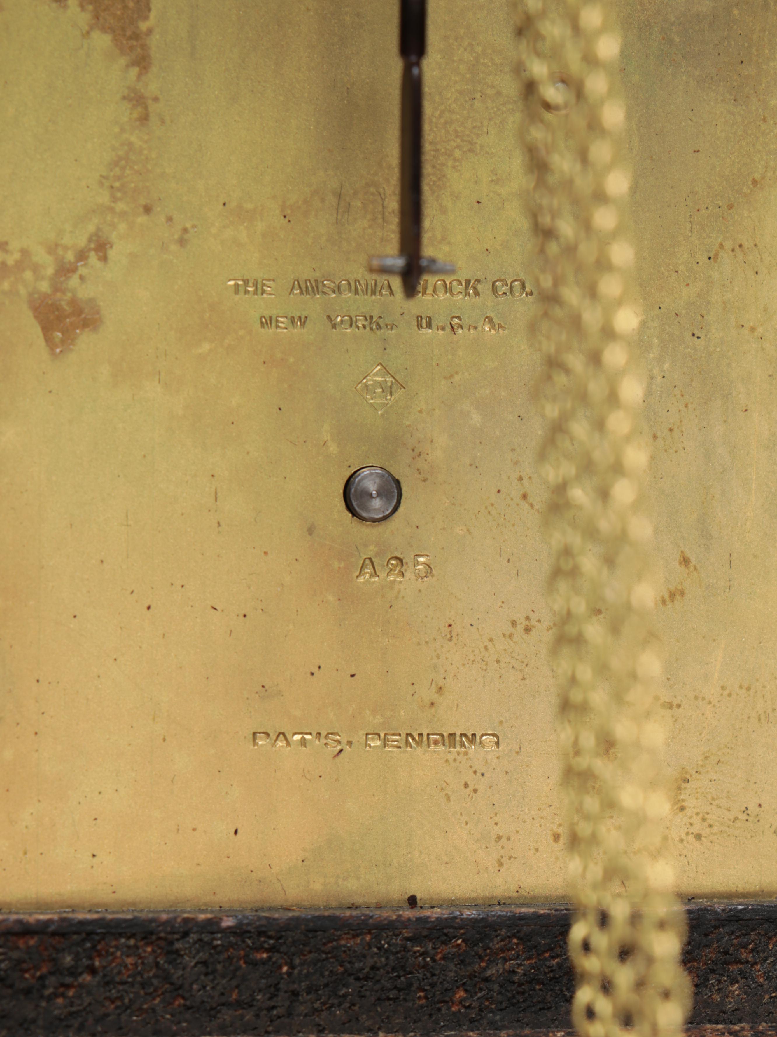 Ansonia Wooden Mantel Clock