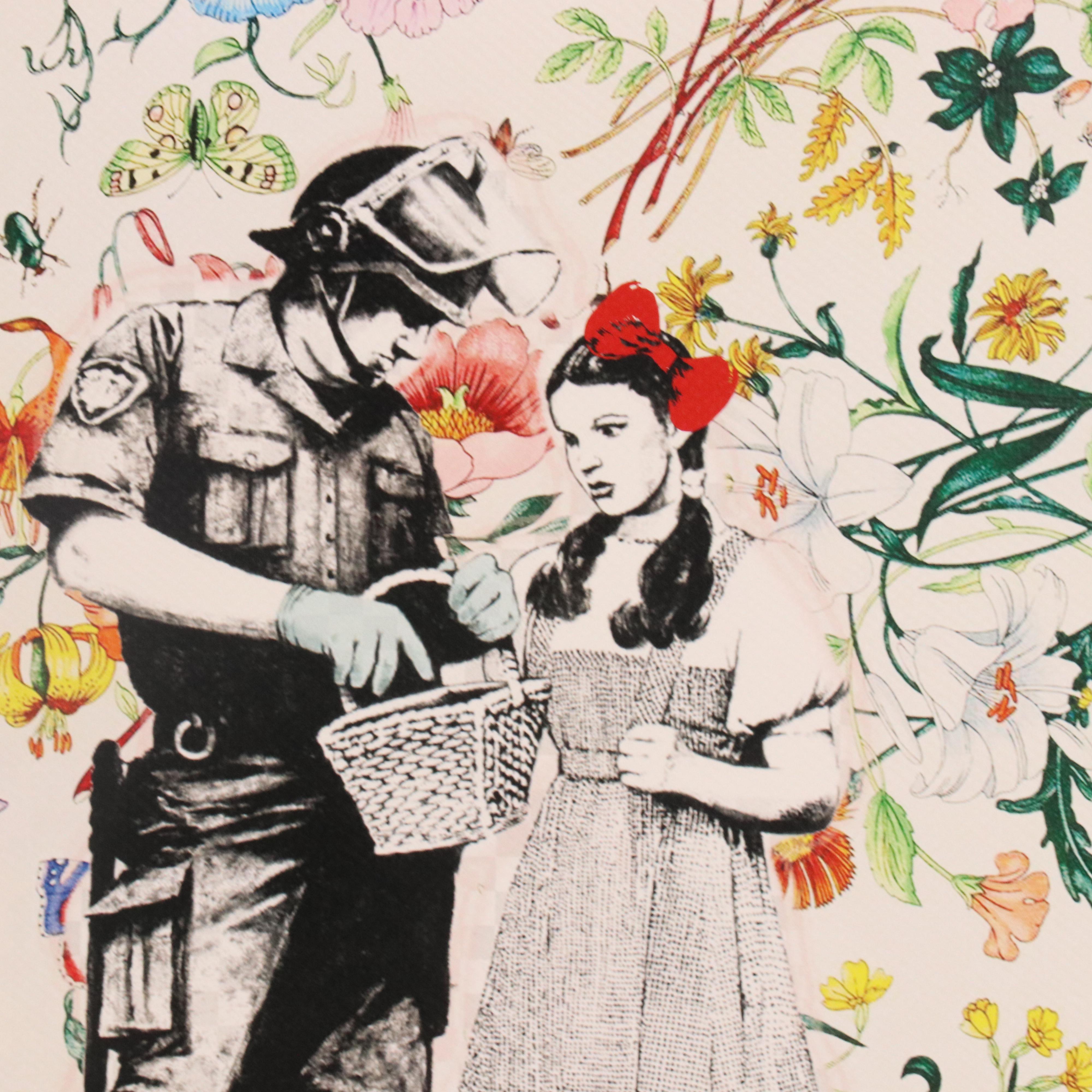 Death NYC Street Art Digital Print of Dorothy x Banksy, 2022