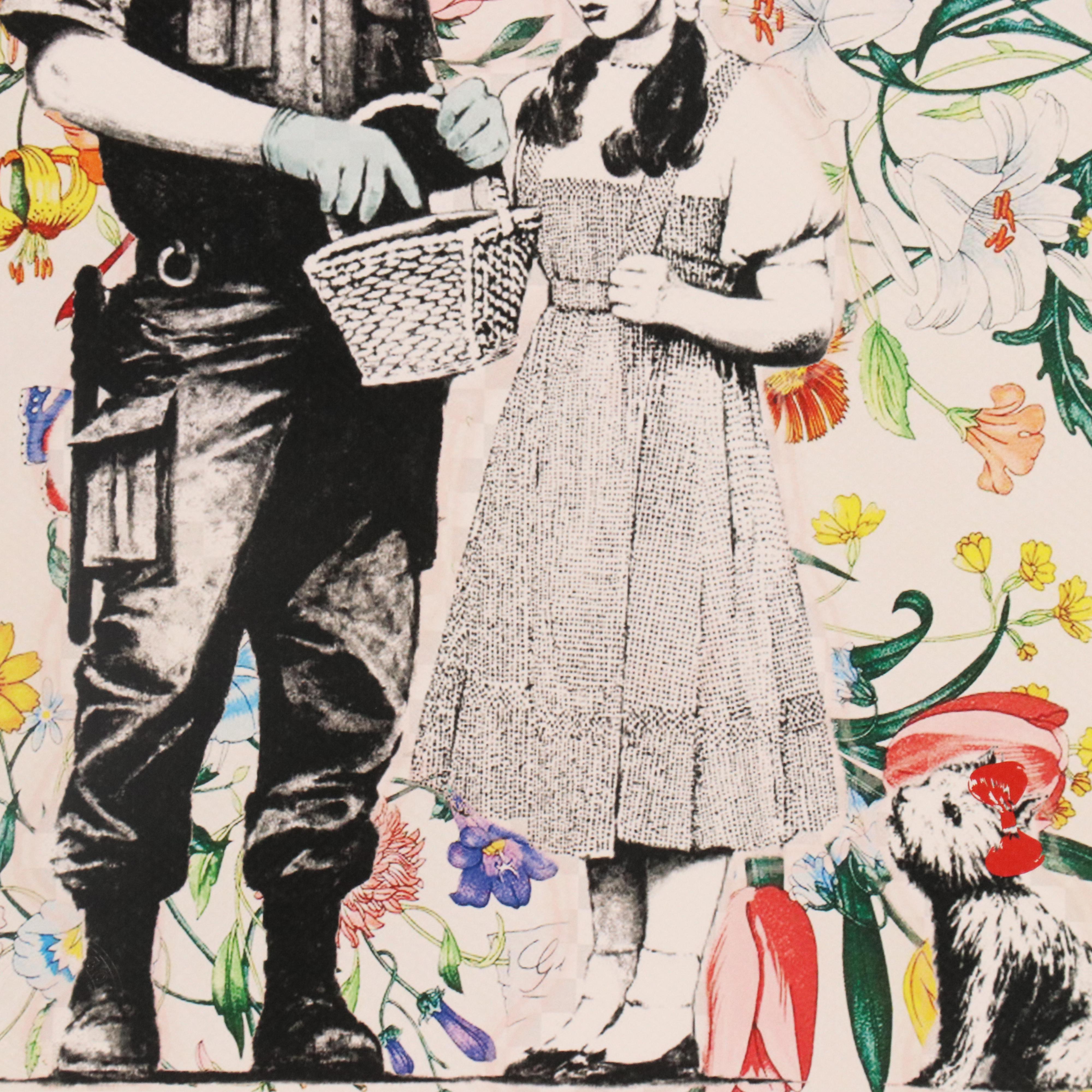 Death NYC Street Art Digital Print of Dorothy x Banksy, 2022