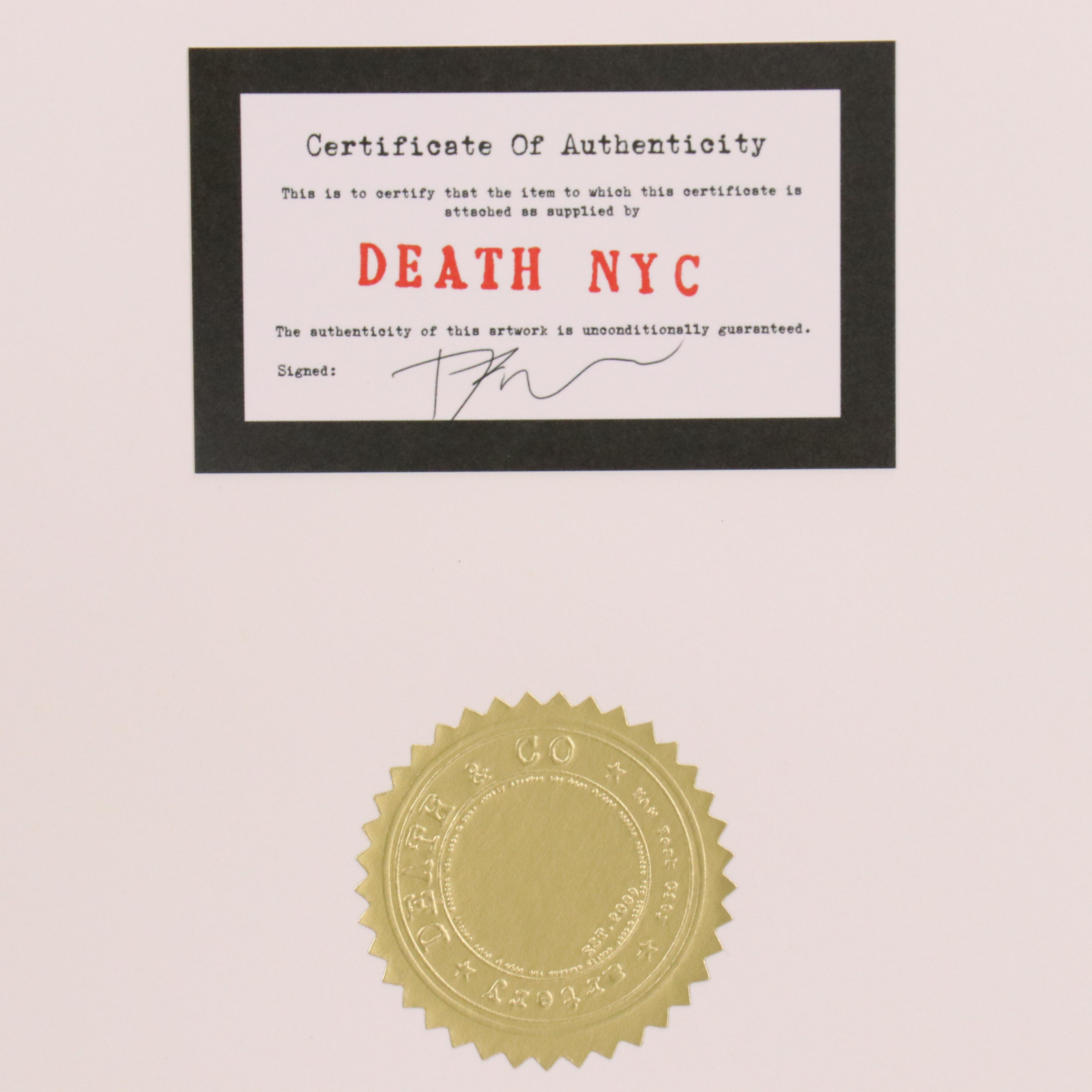 Death NYC Street Art Digital Print of Dorothy x Banksy, 2022