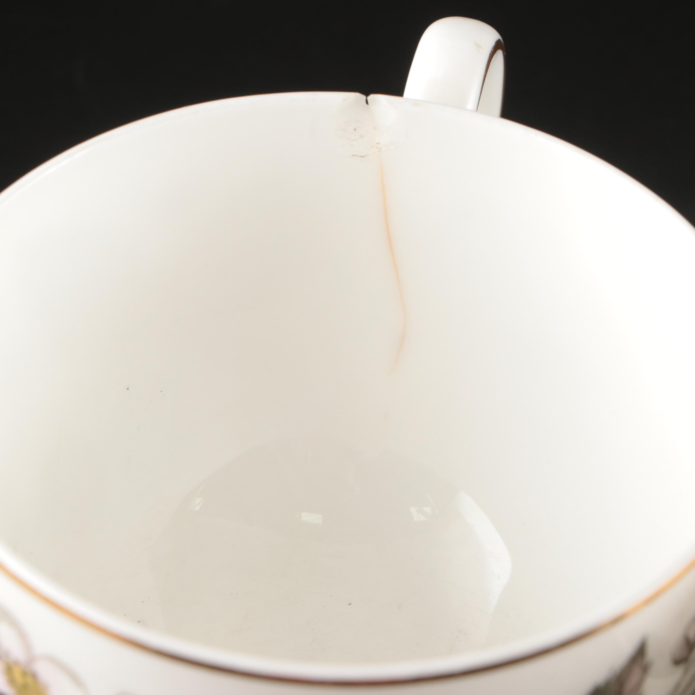 Wedgwood "Strawberry Hill" Ceramic Dinnerware, Mid to Late 20th Century