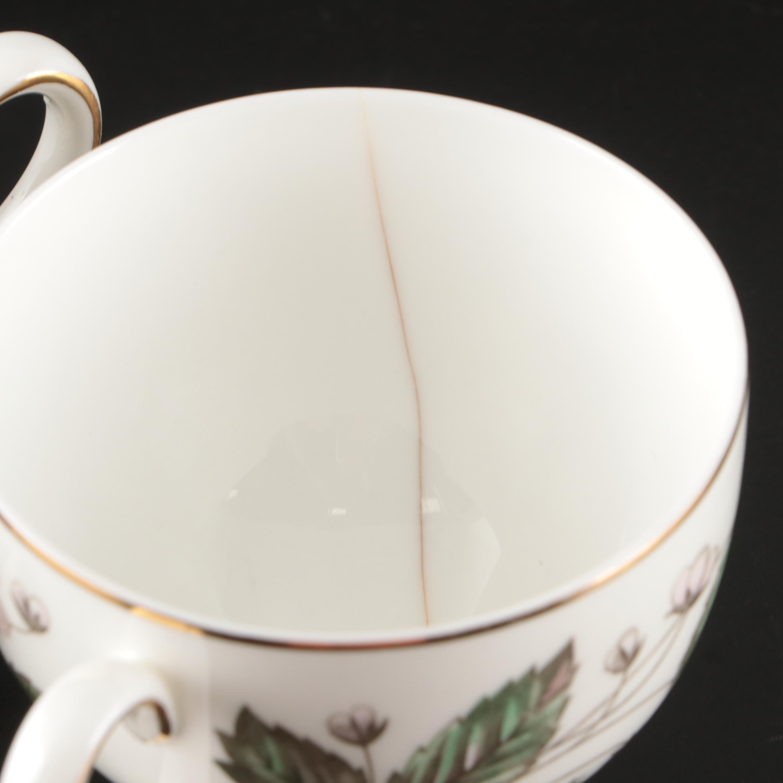 Wedgwood "Strawberry Hill" Ceramic Dinnerware, Mid to Late 20th Century
