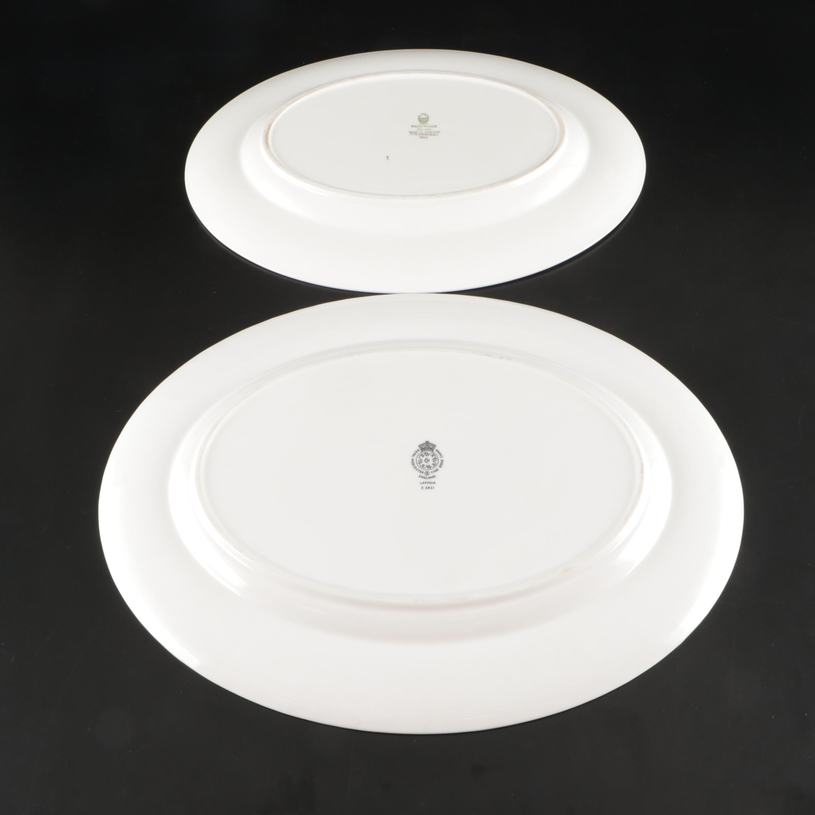 Wedgwood "Strawberry Hill" Ceramic Dinnerware, Mid to Late 20th Century